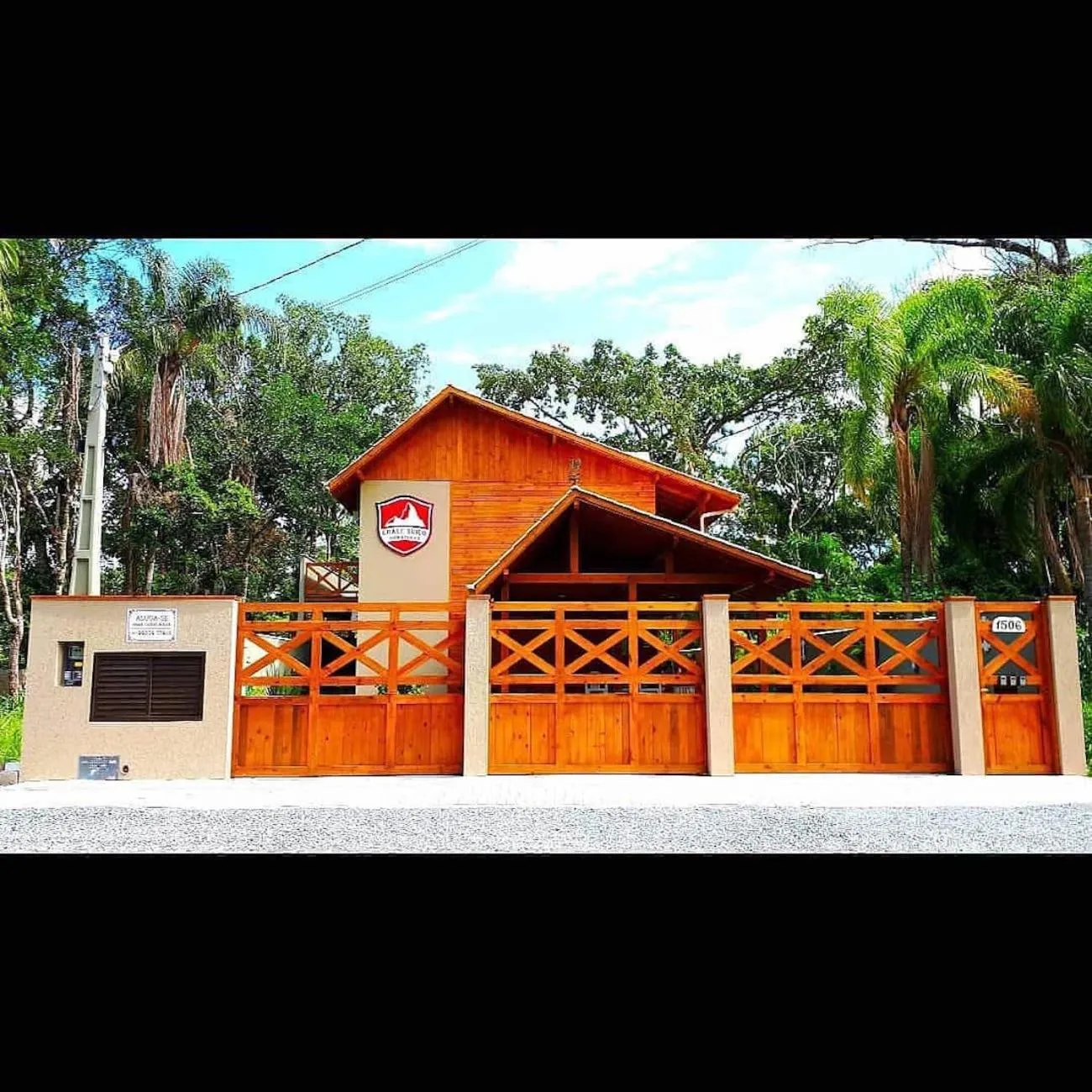 Property building in Pousada Chalé Suiço Bombinhas