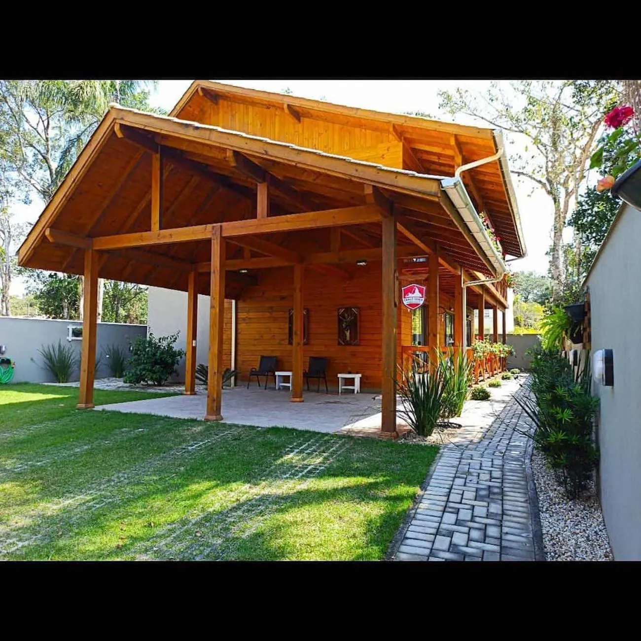 Property building in Pousada Chalé Suiço Bombinhas