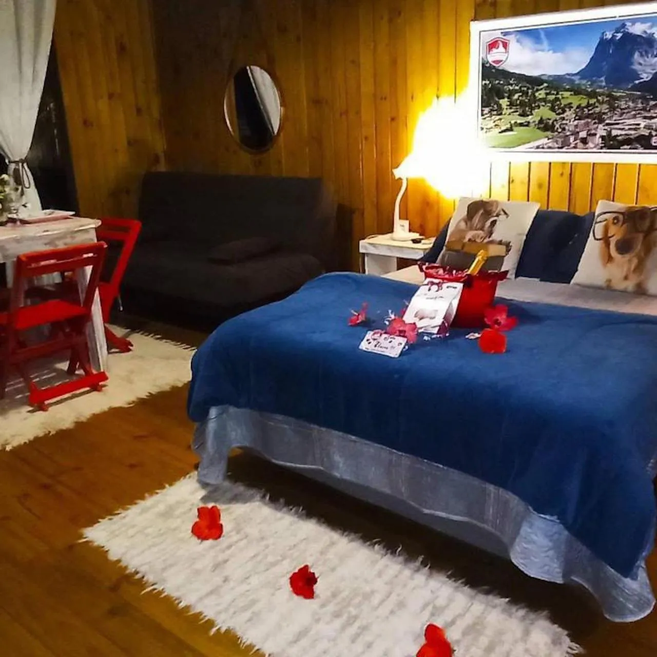 Bedroom, Bed in Pousada Chalé Suiço Bombinhas