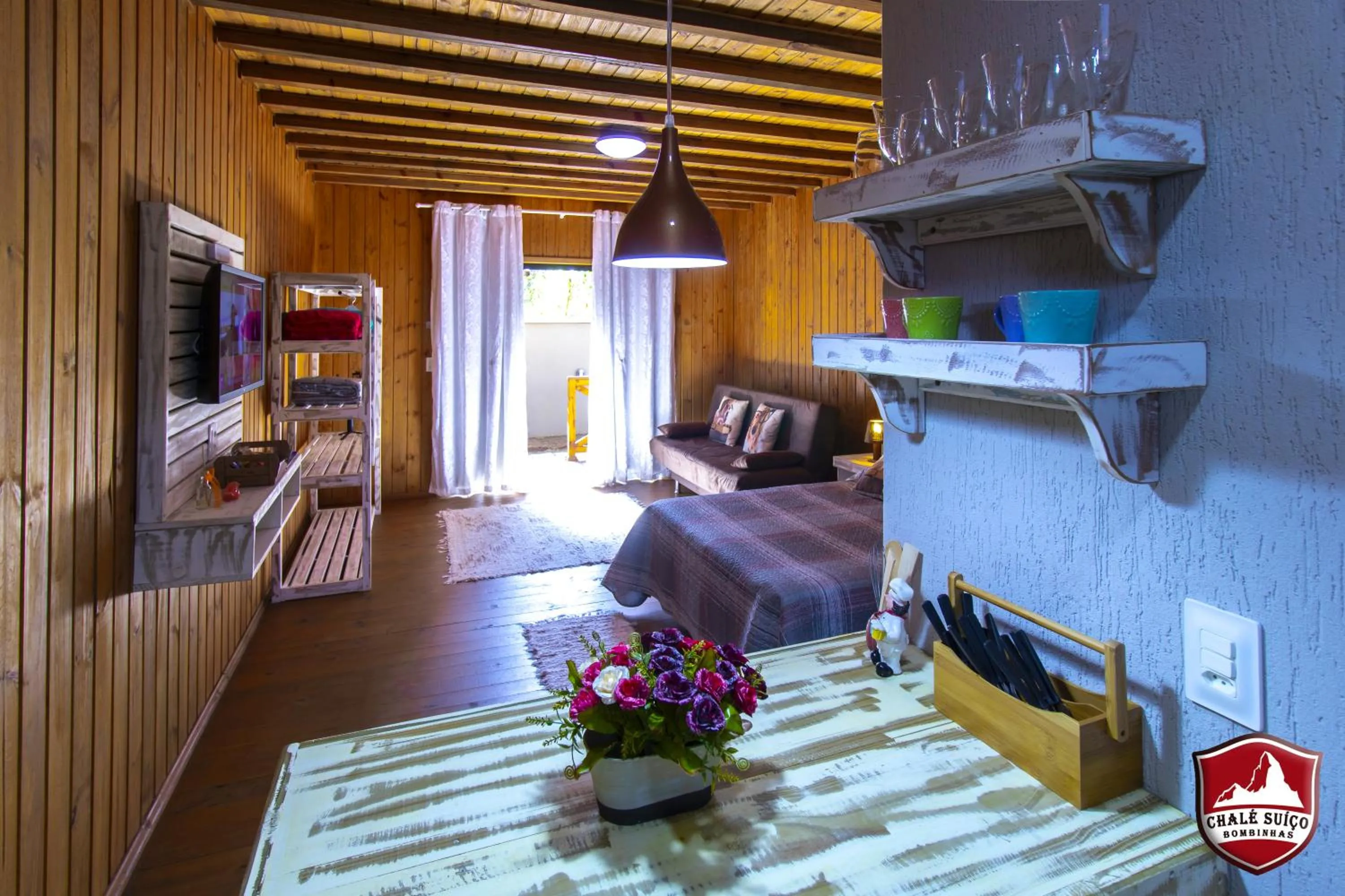 Decorative detail in Pousada Chalé Suiço Bombinhas