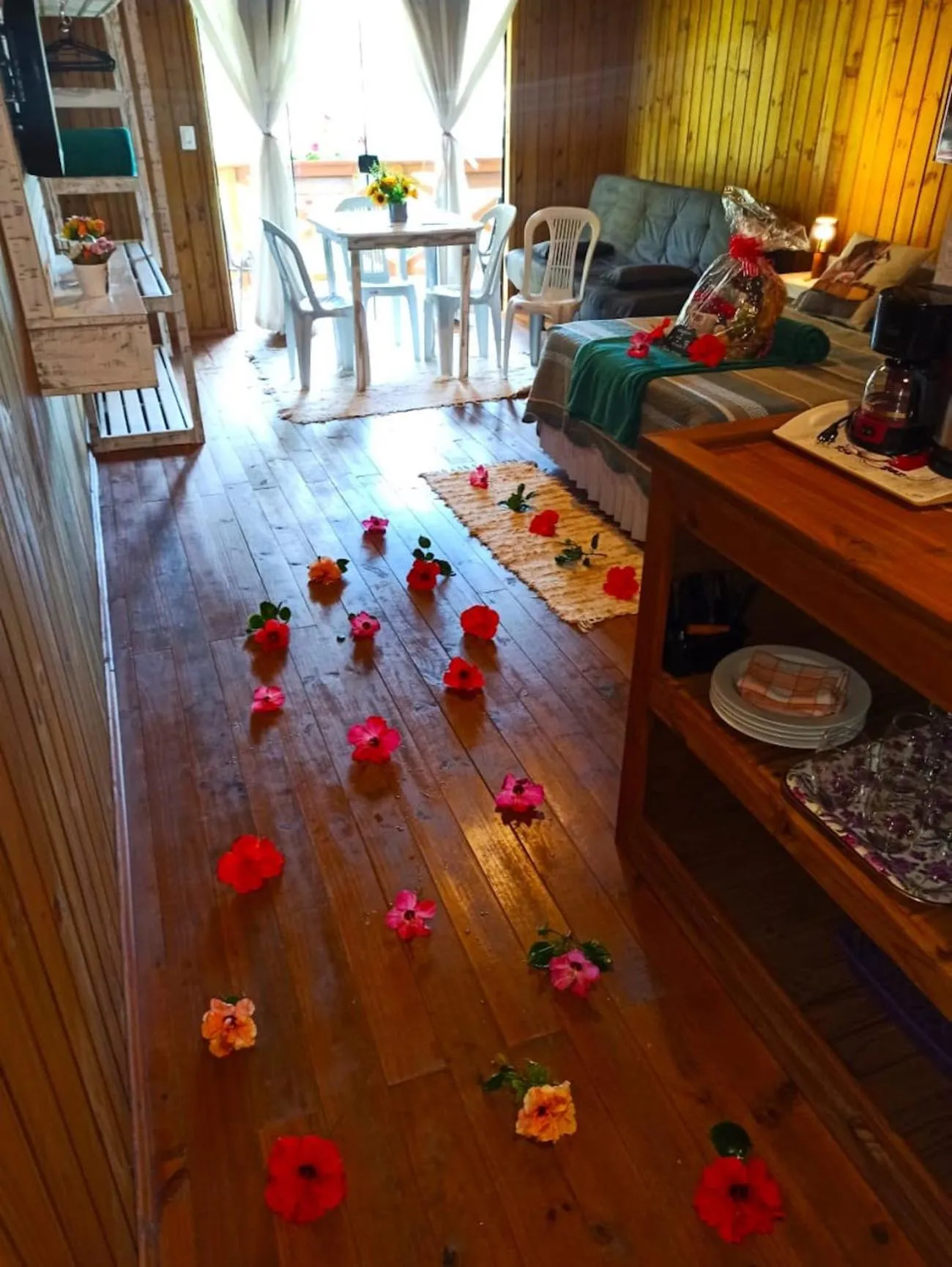 Decorative detail in Pousada Chalé Suiço Bombinhas