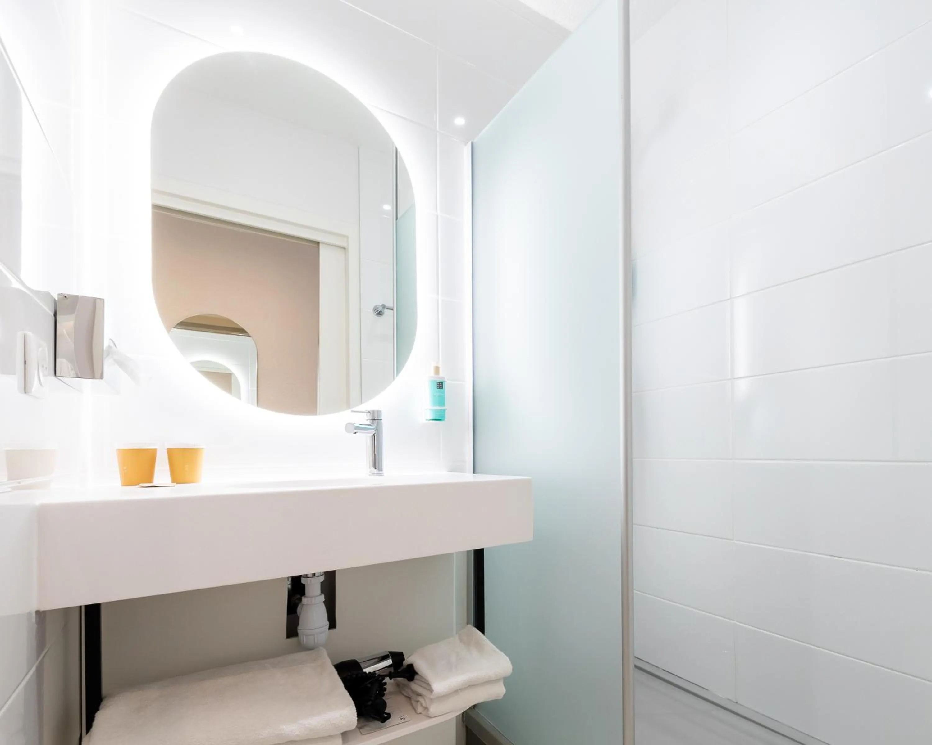 Bathroom in Novotel Suites Montpellier Antigone