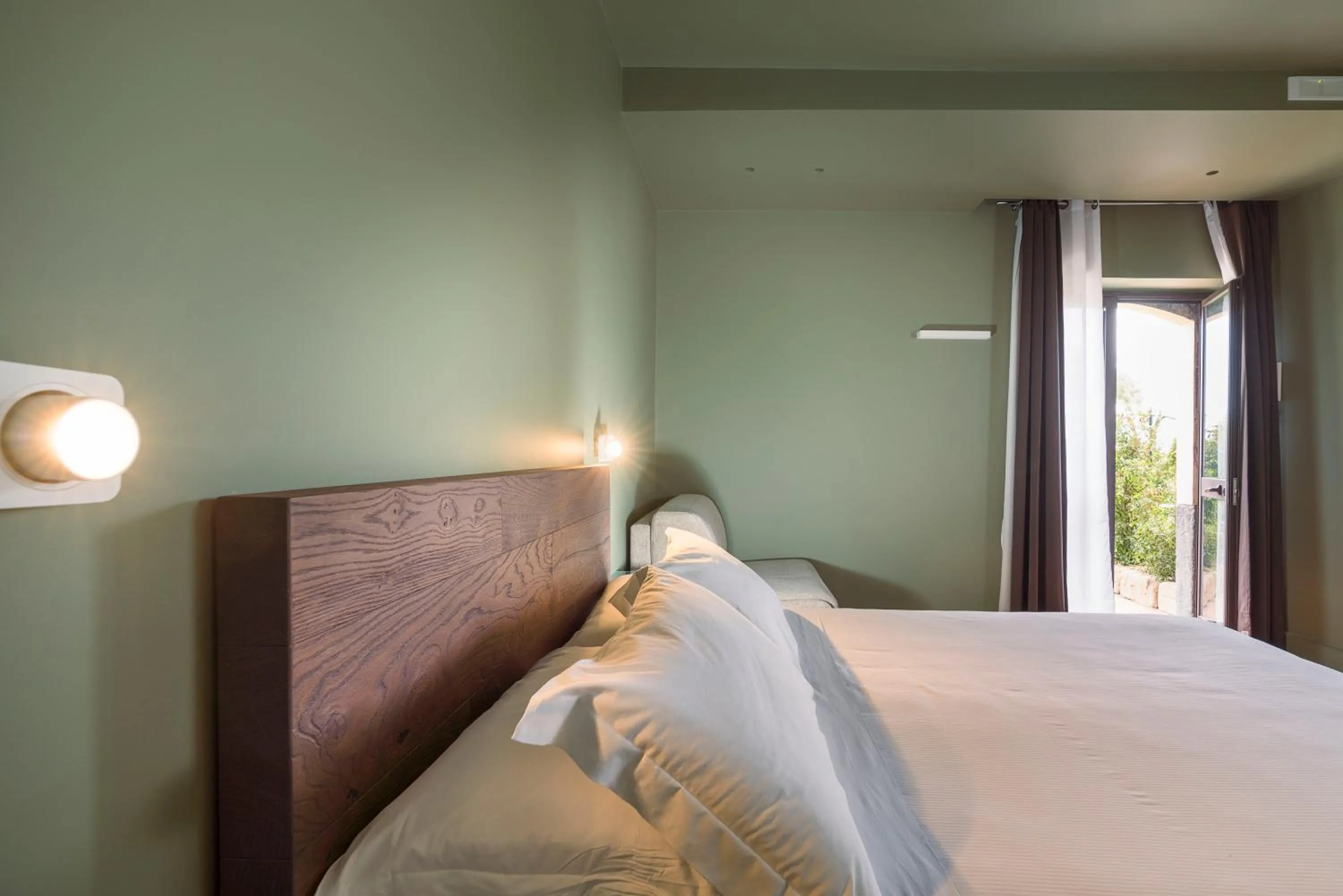 Bed in Nèroli Bio Relais