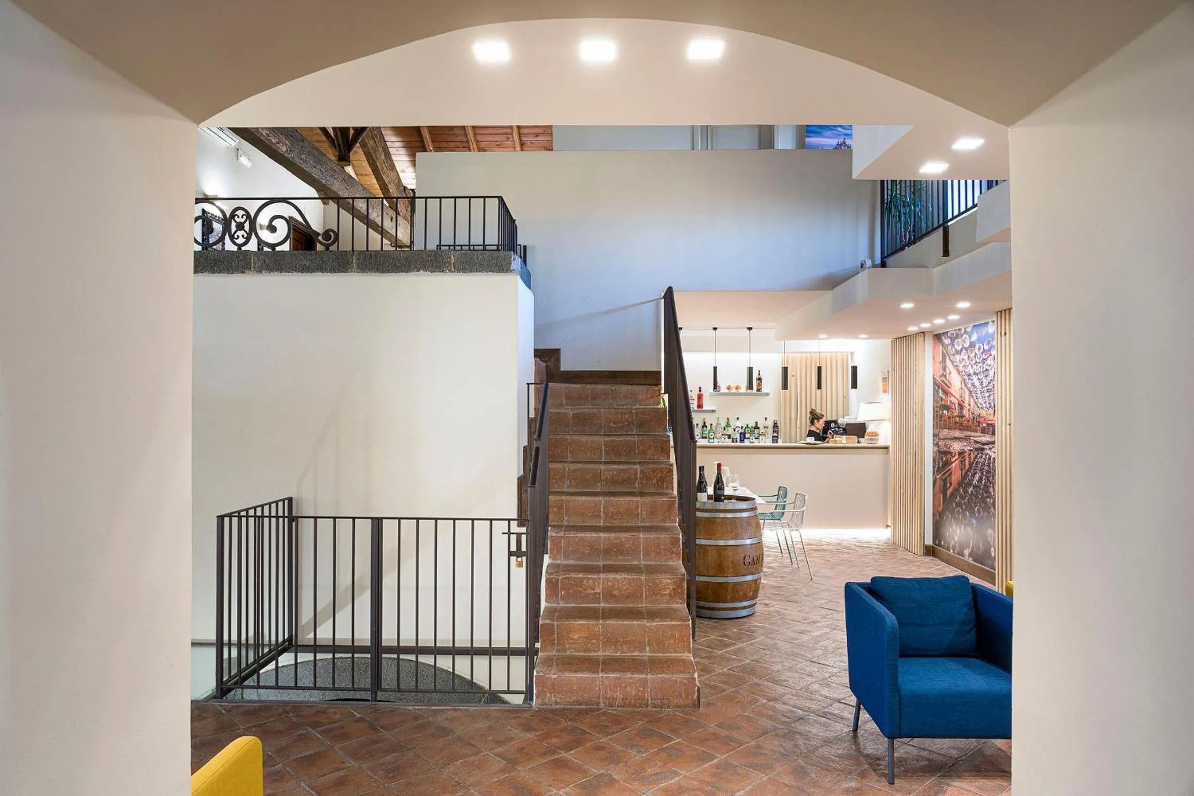 Lounge or bar in Nèroli Bio Relais