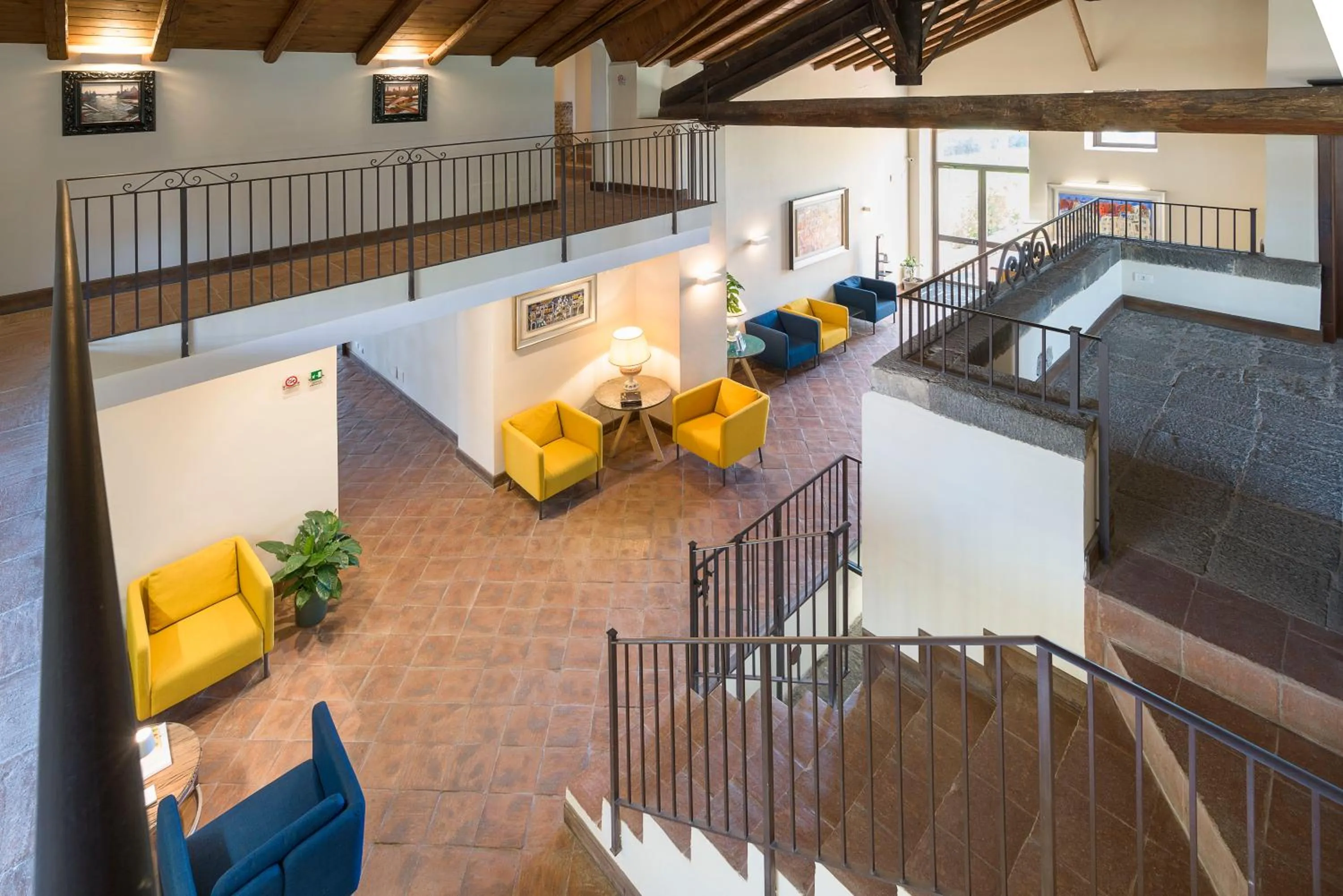 Lobby or reception in Nèroli Bio Relais