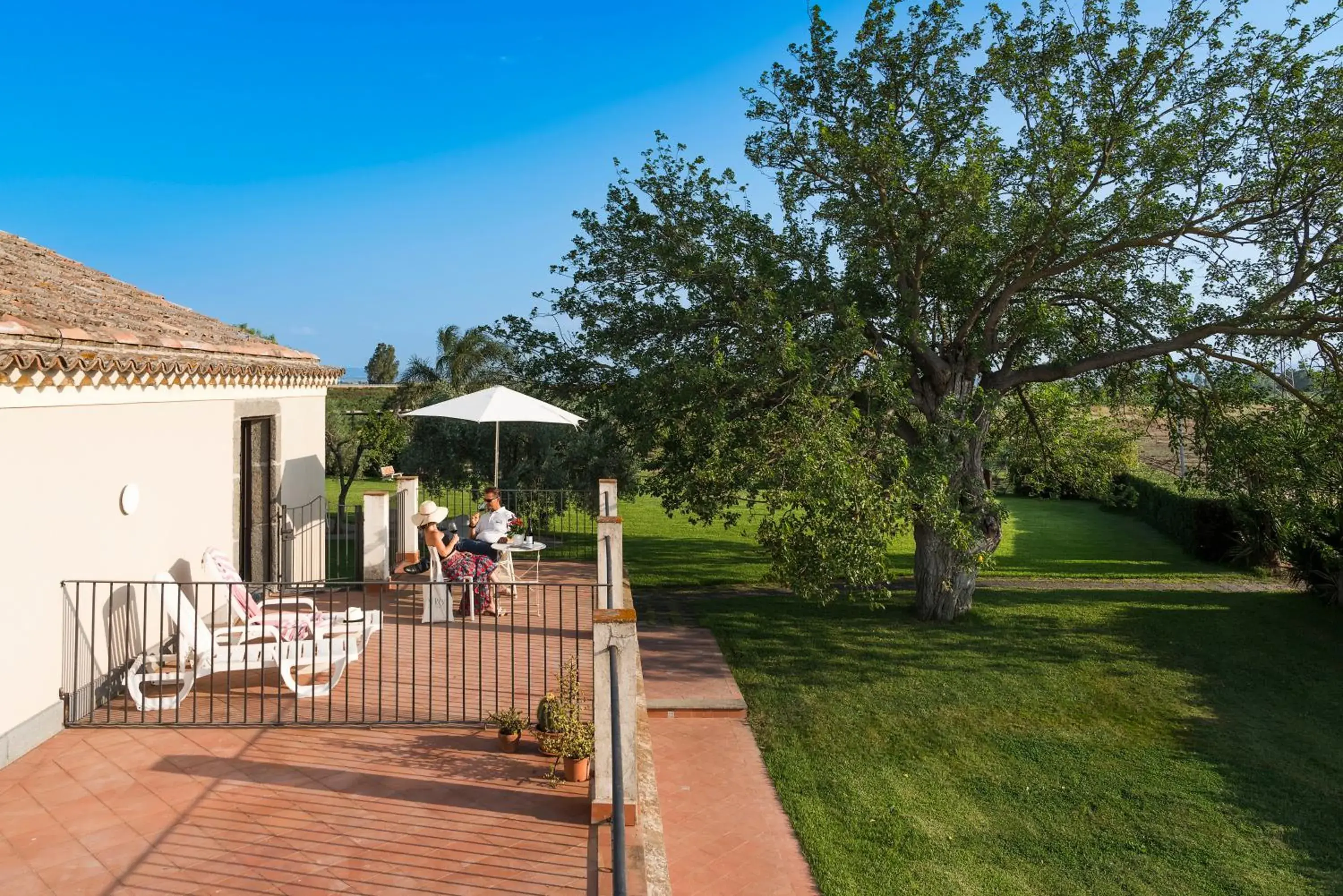 Double Room with Terrace - single occupancy in Nèroli Bio Relais Double Room with Terrace - single occupancy in Nèroli Bio Relais