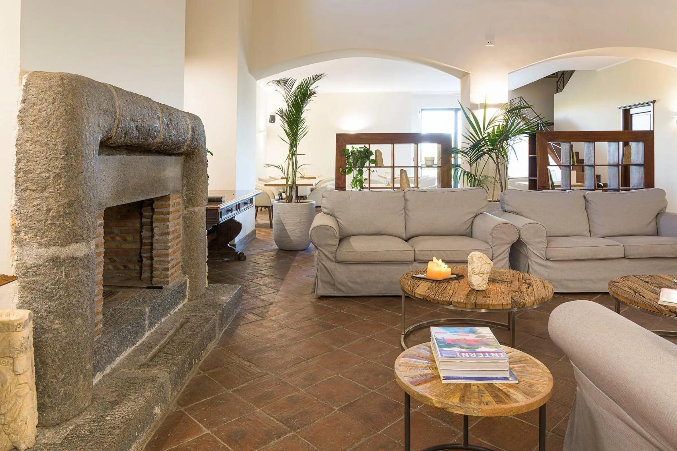 Living room in Nèroli Bio Relais