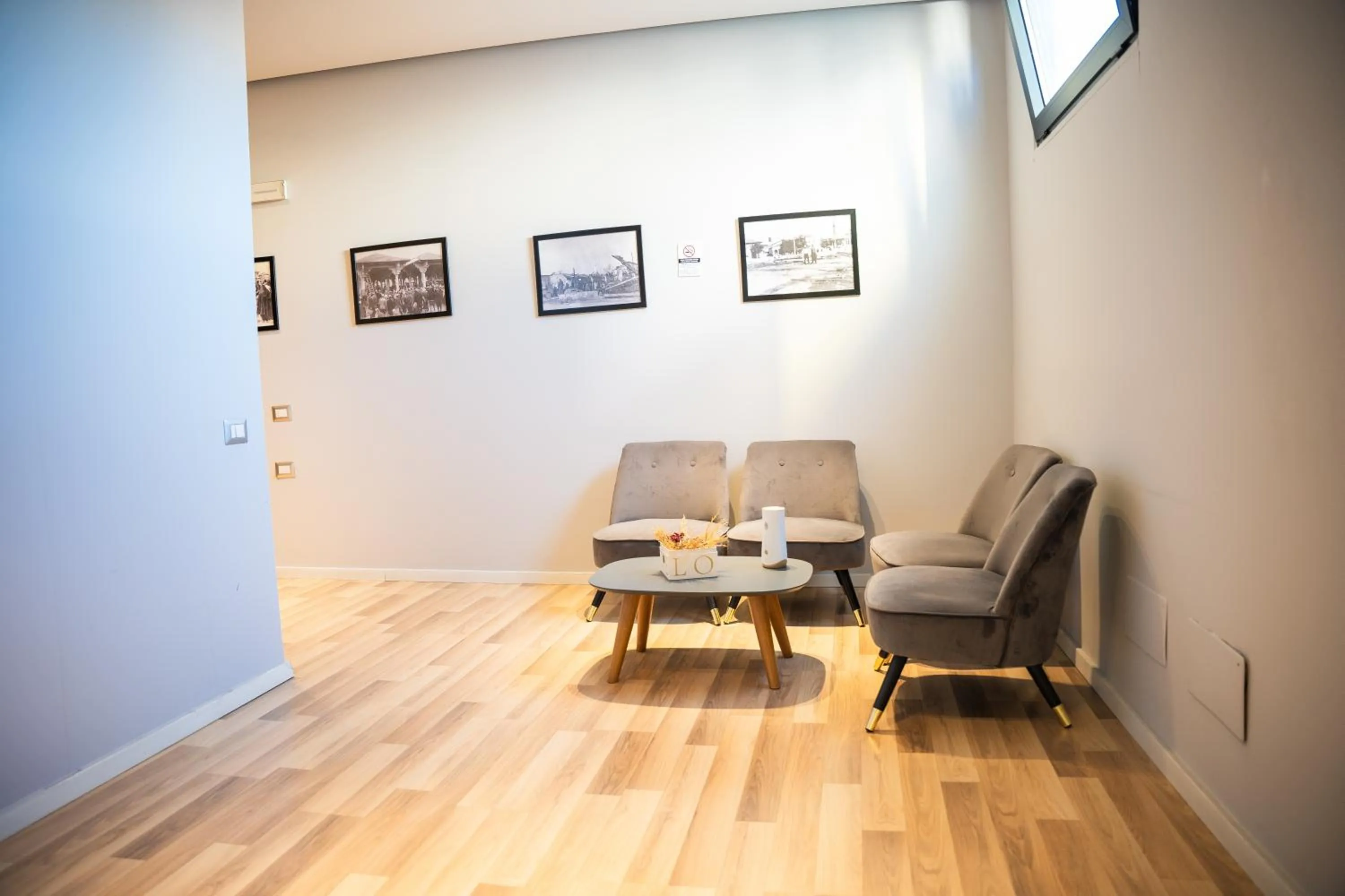 Seating area in Center Boutique Hotel