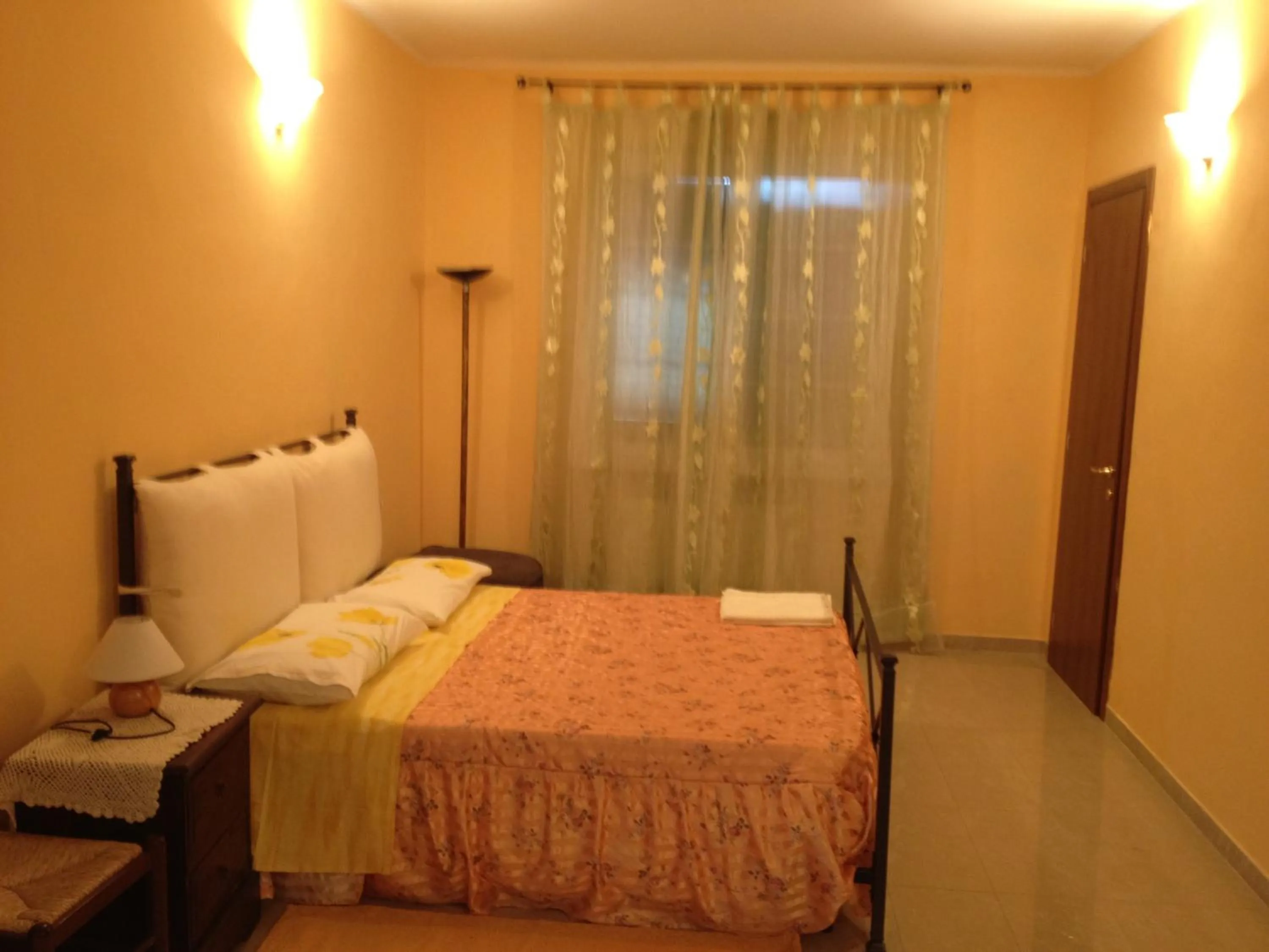 Bed in Villa Naclerio