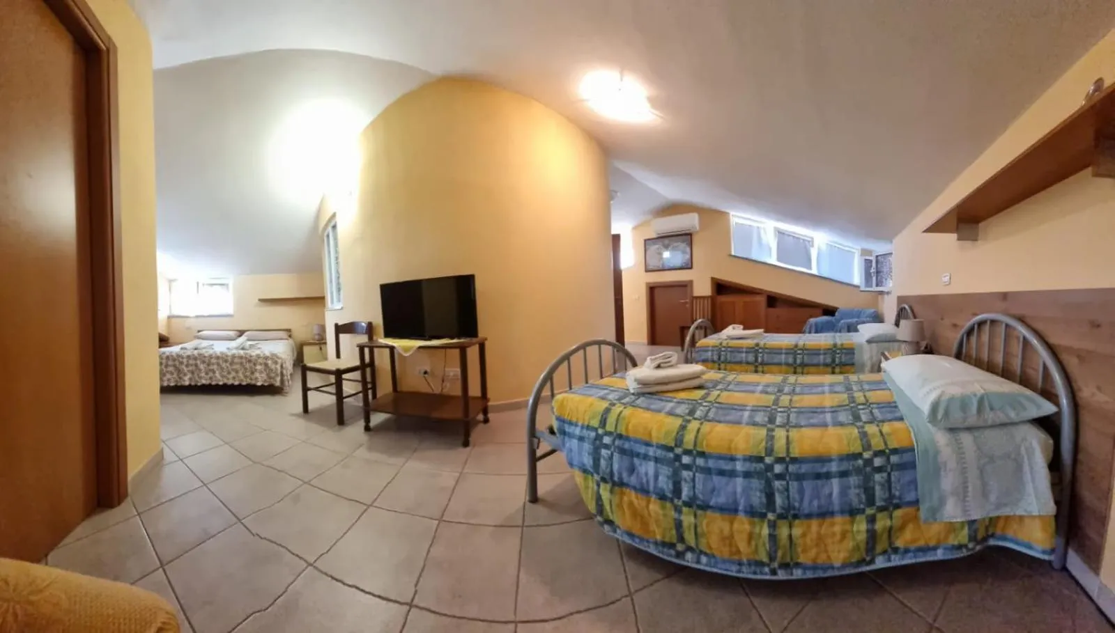 Bed in Villa Naclerio