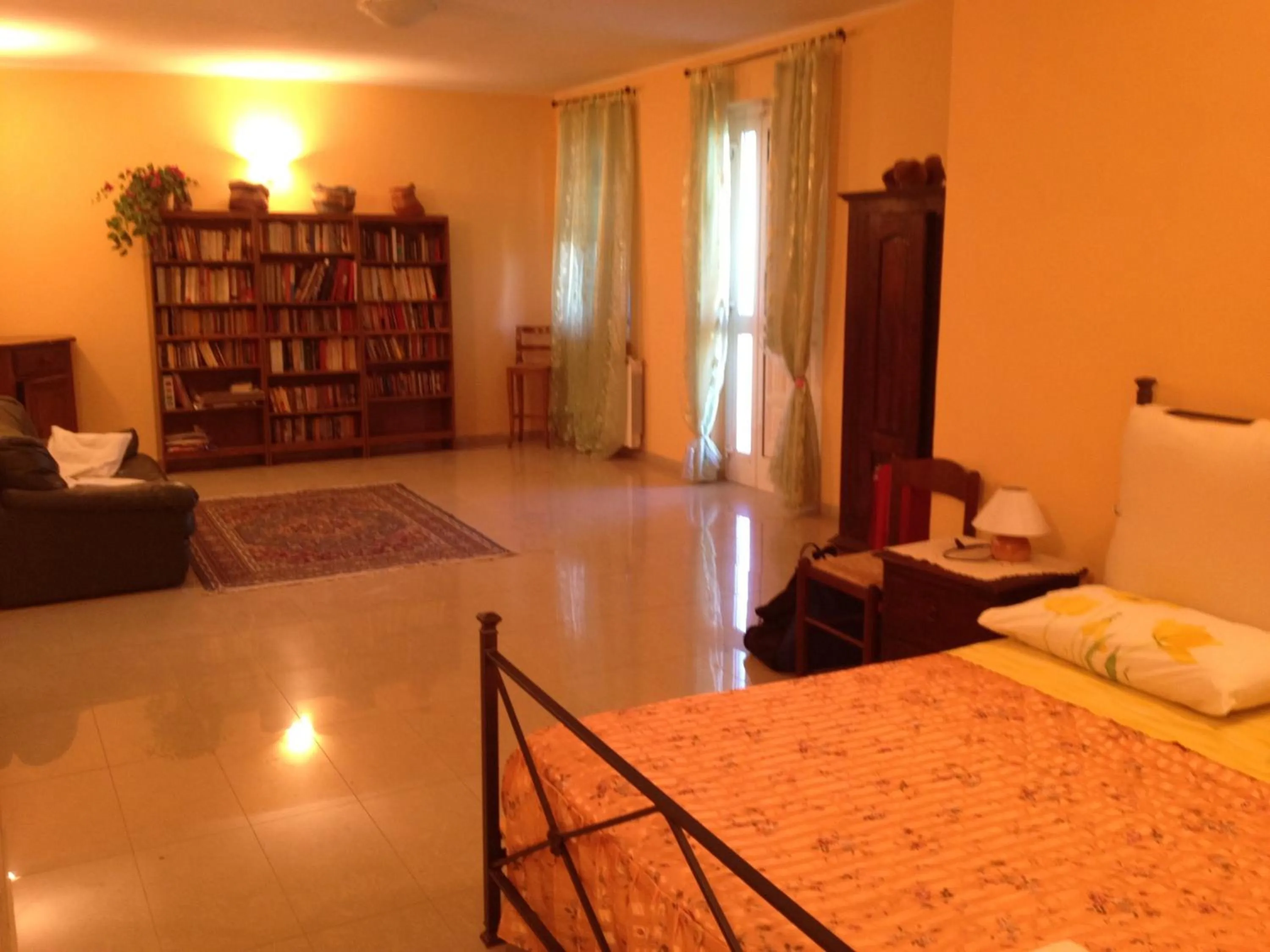 Bed in Villa Naclerio