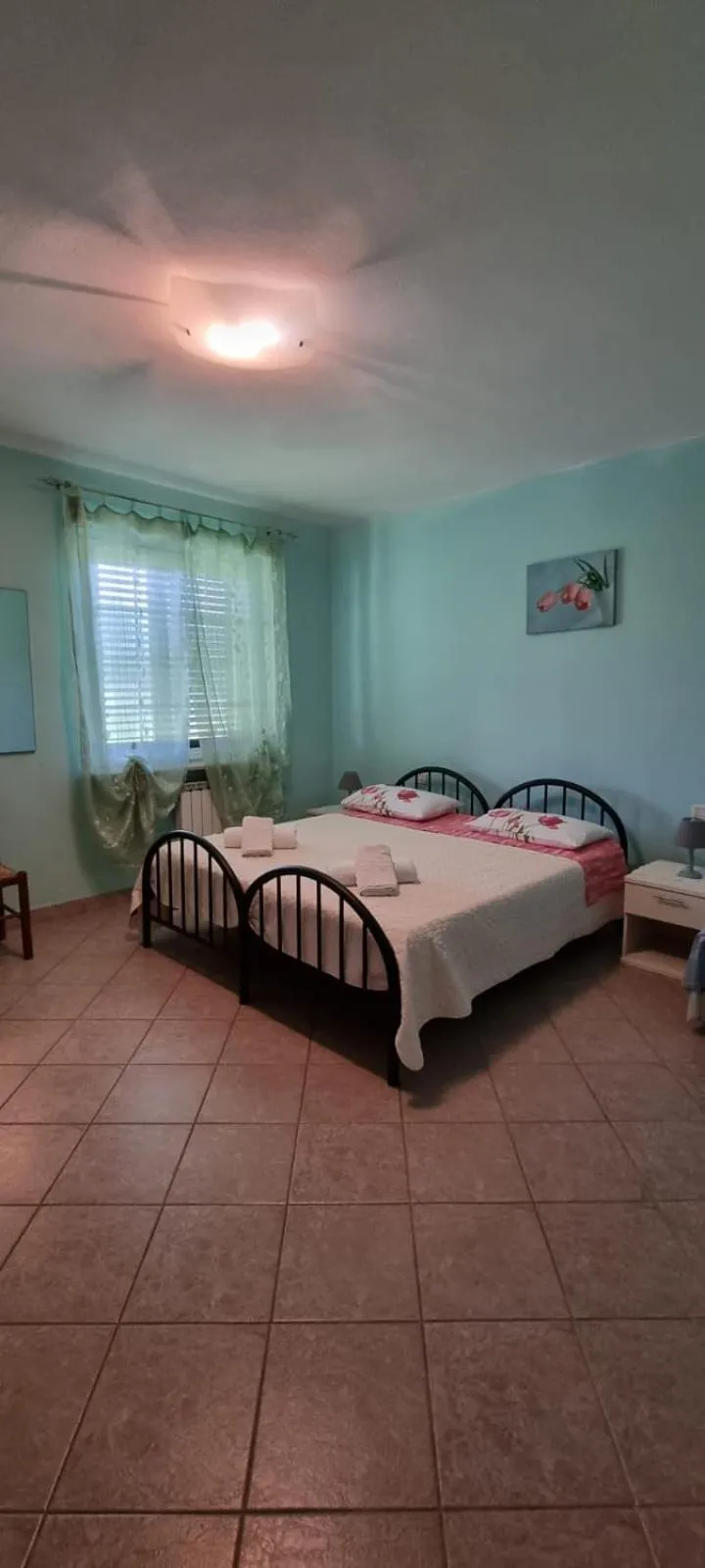 Bed in Villa Naclerio