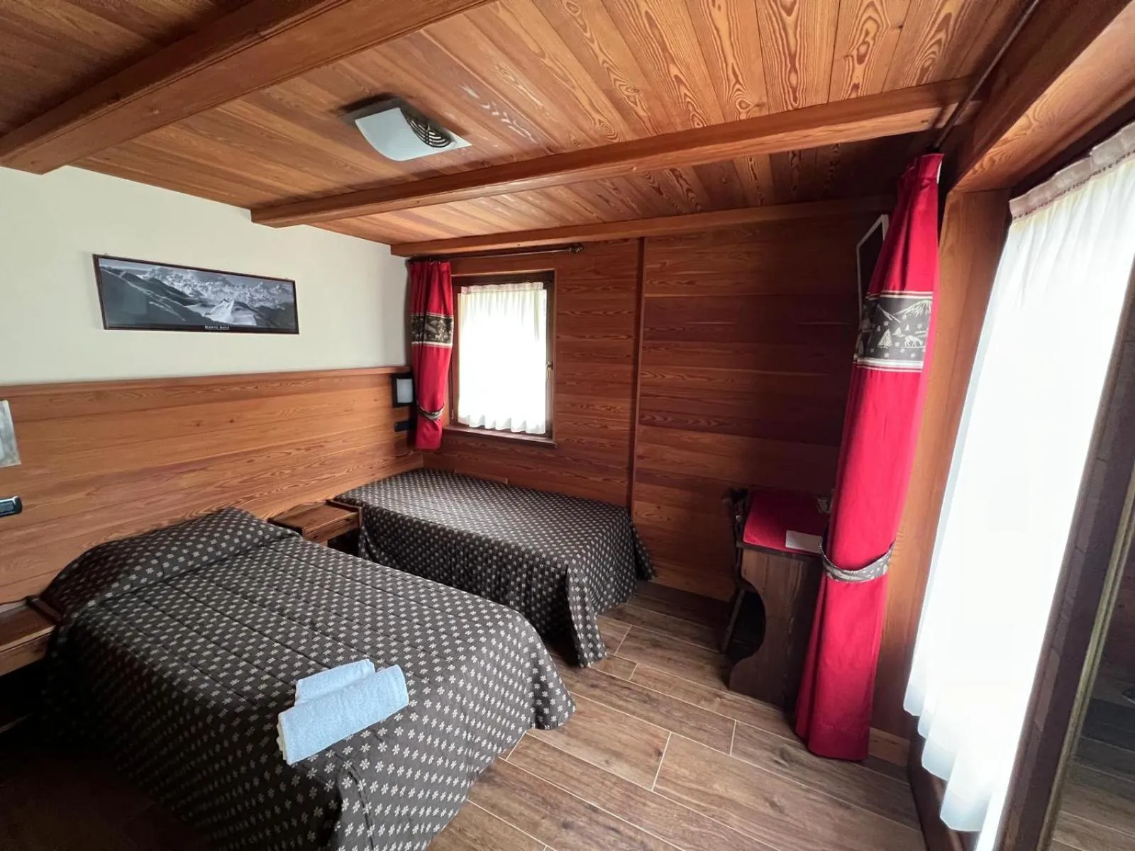 Bed in Villa Americana Chambres d'Hotes