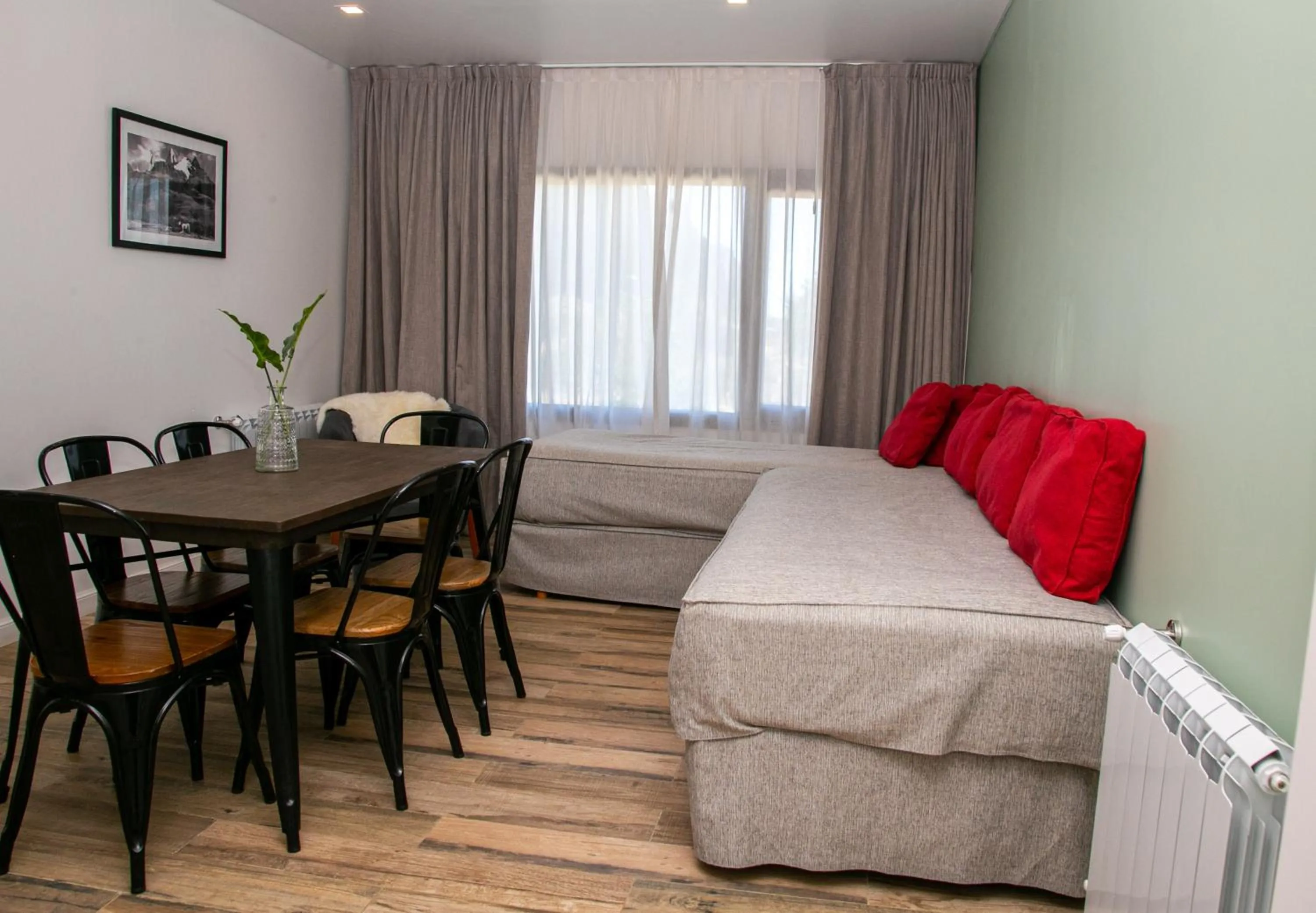 Bed in Senderos Aparts & Suites