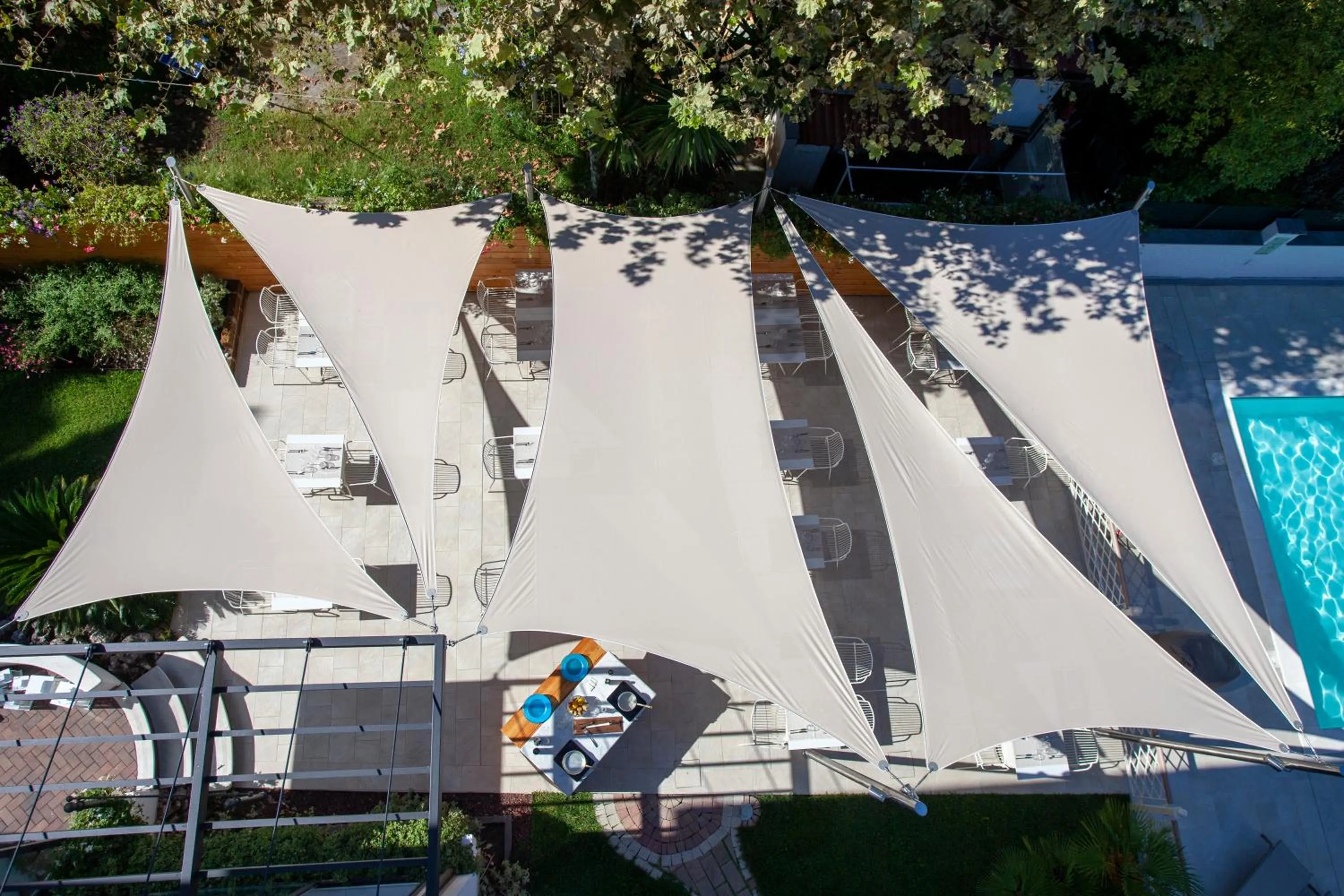 Patio in Hotel Tarabella