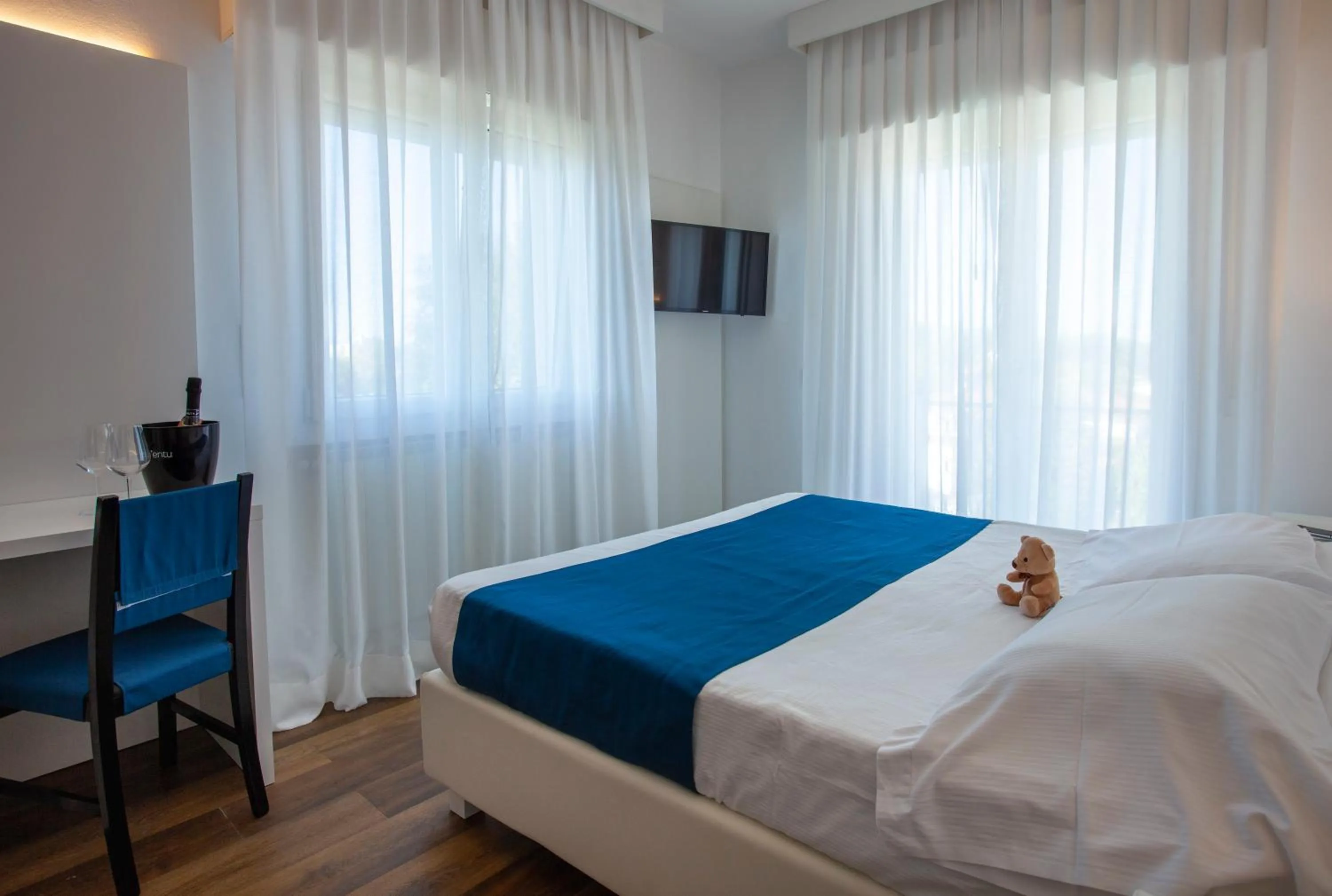 Bed in Hotel Tarabella