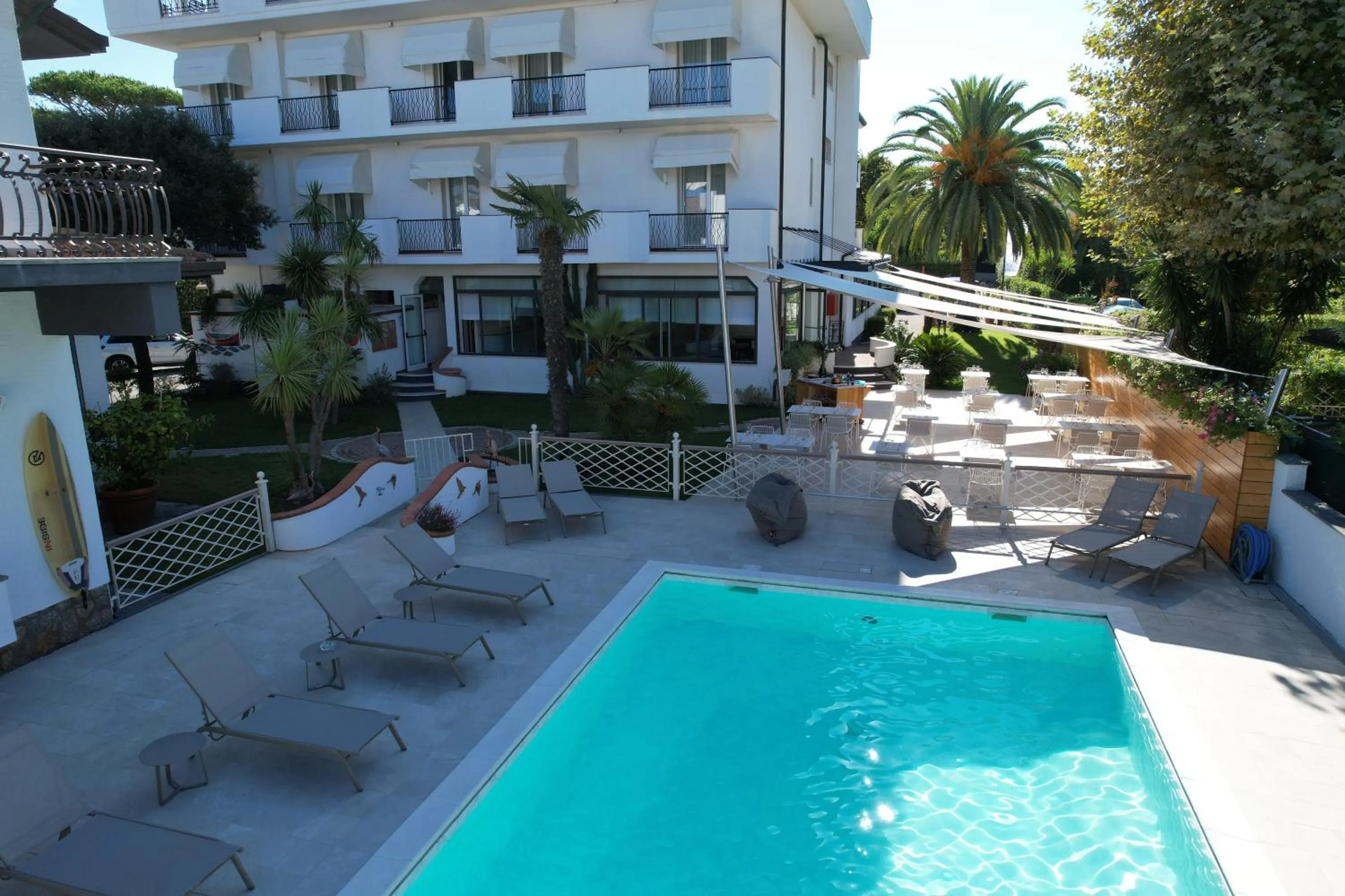 Pool view in Hotel Tarabella