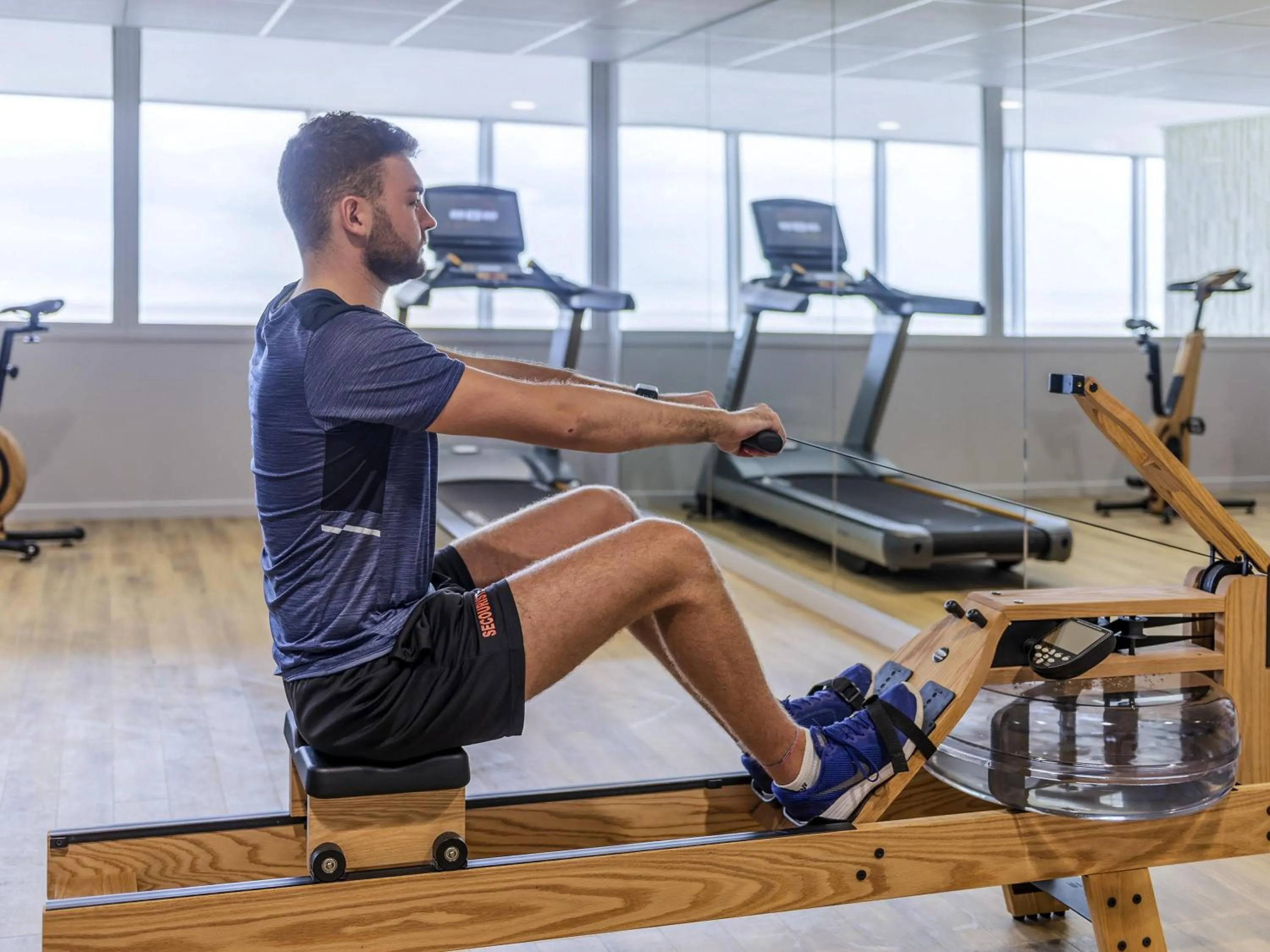 Fitness centre/facilities in Novotel Thalassa Le Touquet