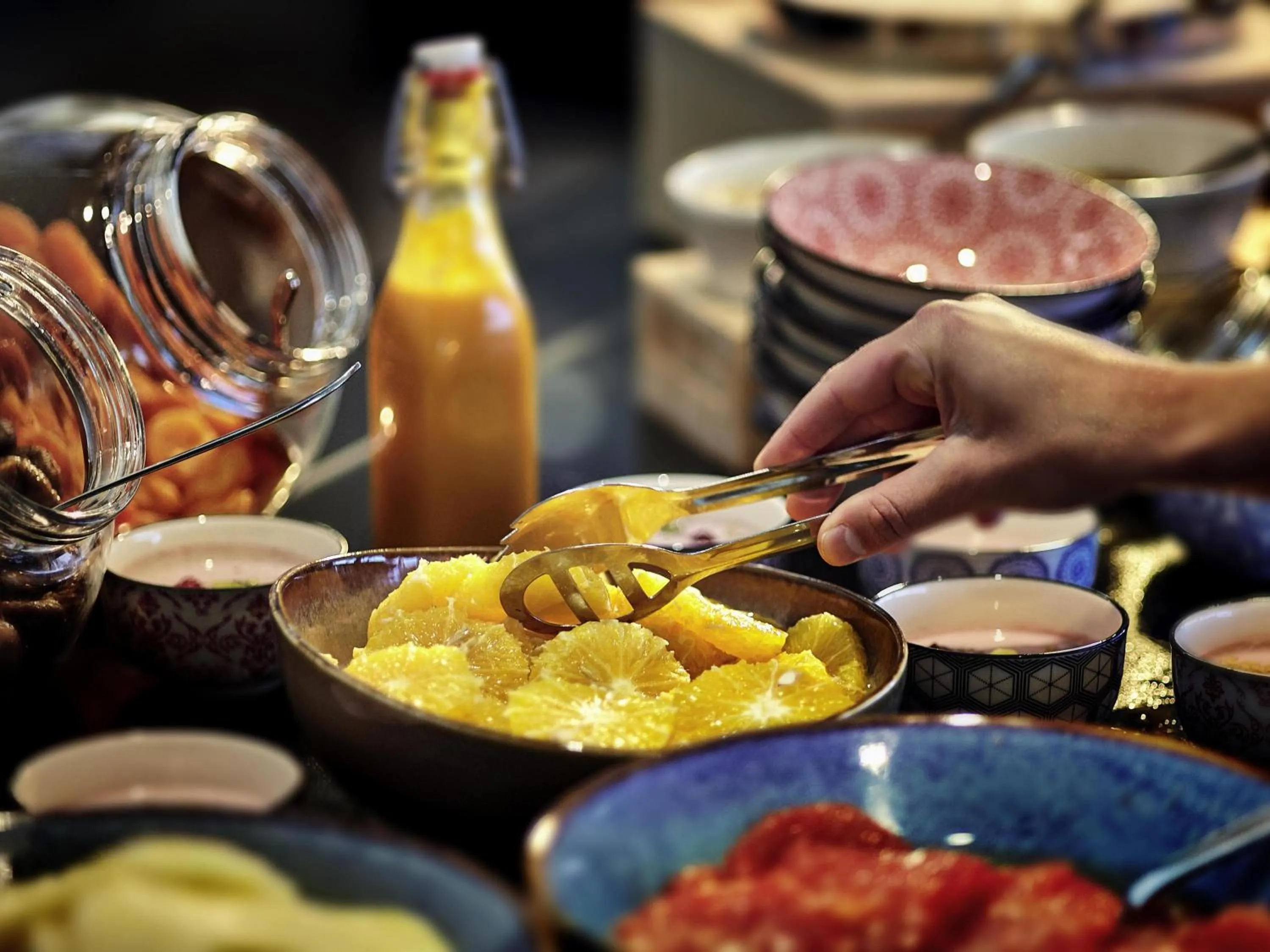 Breakfast in Novotel Thalassa Le Touquet