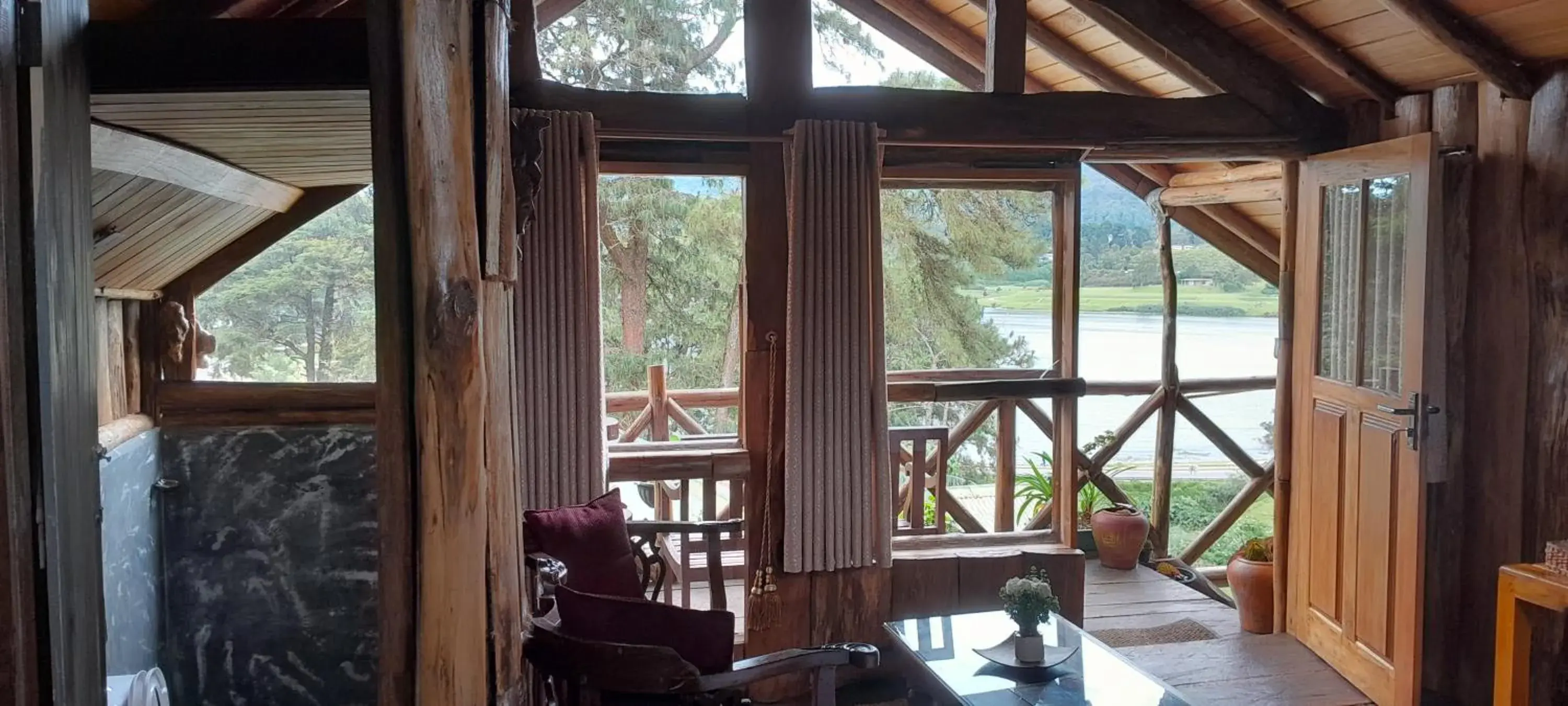 Triple Room with Lake View in Eco Creations Nuwaraeliya Triple Room with Lake View in Eco Creations Nuwaraeliya