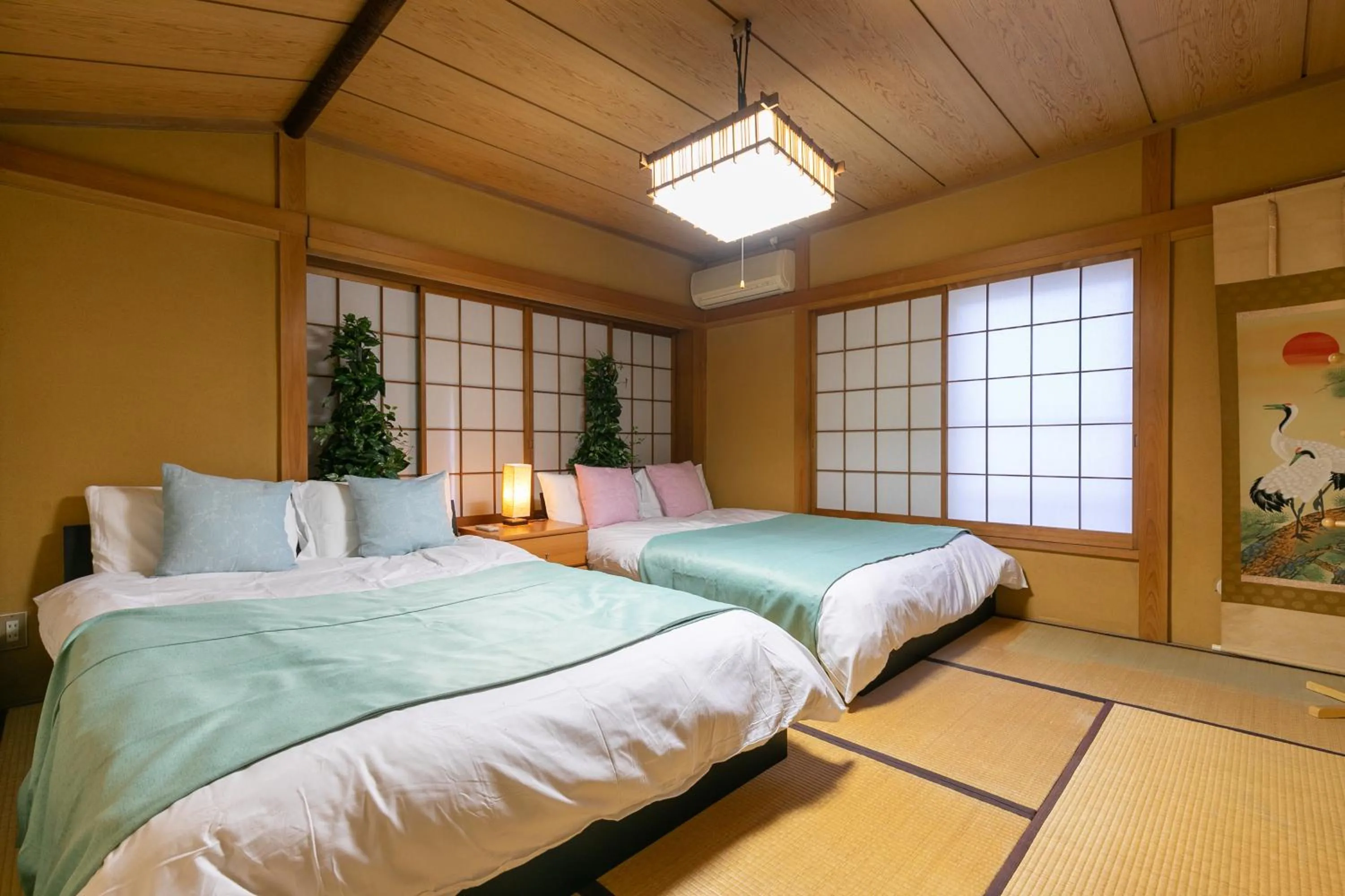 Bed in Shinjuku Japanese-style two storey house