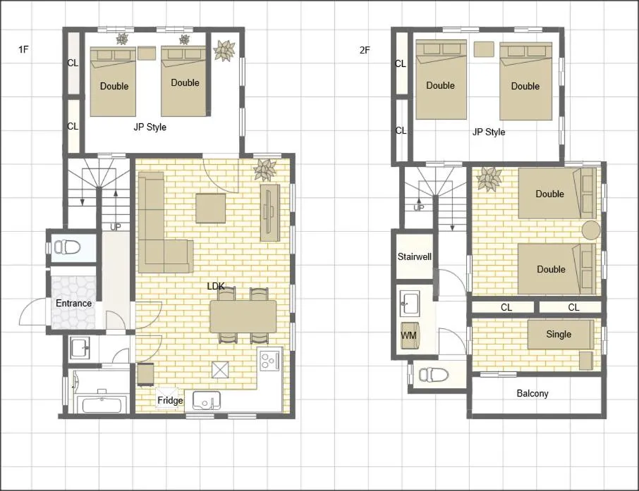 Shinjuku Japanese-style two storey house