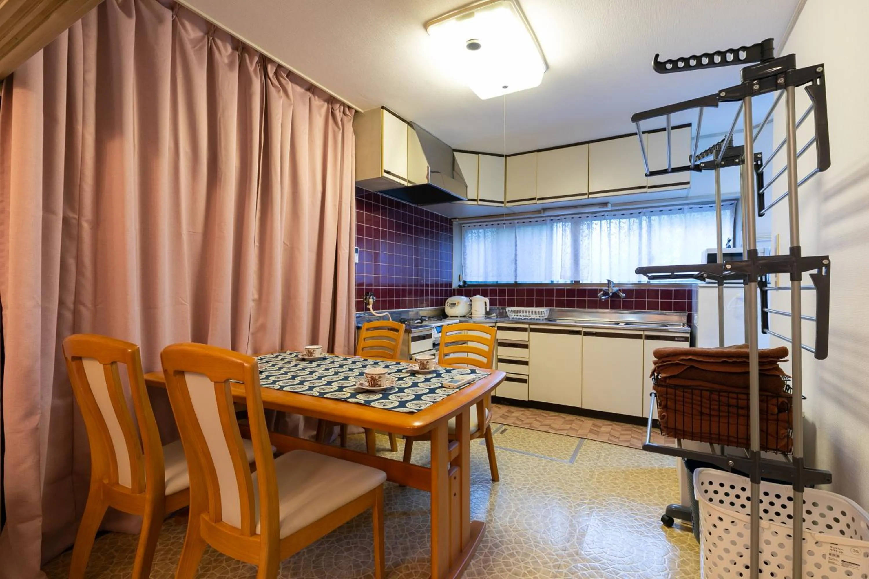 Dining area in Shinjuku Japanese-style two storey house