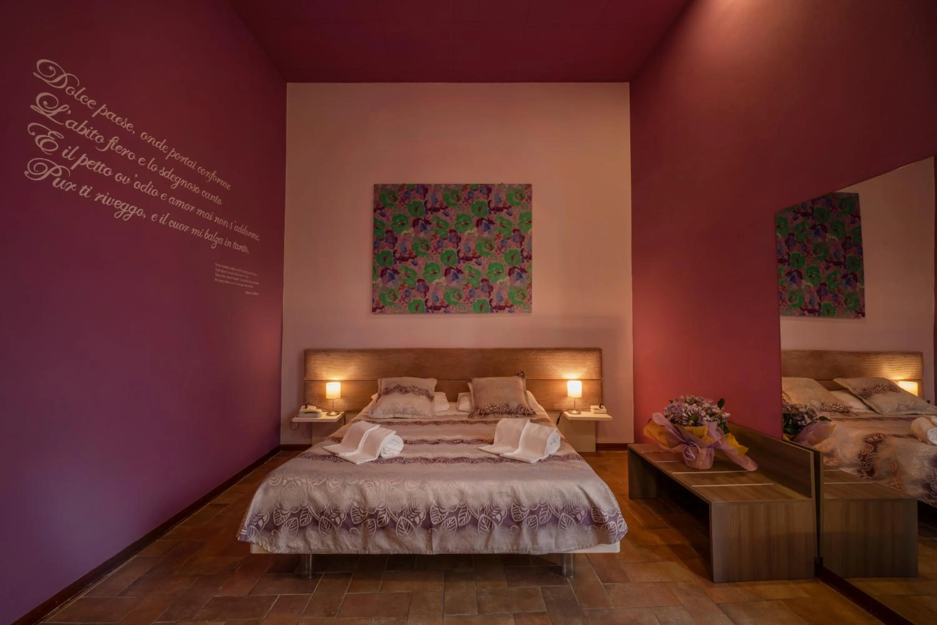 Bed in Hotel Palazzo Renieri - 3stelle S