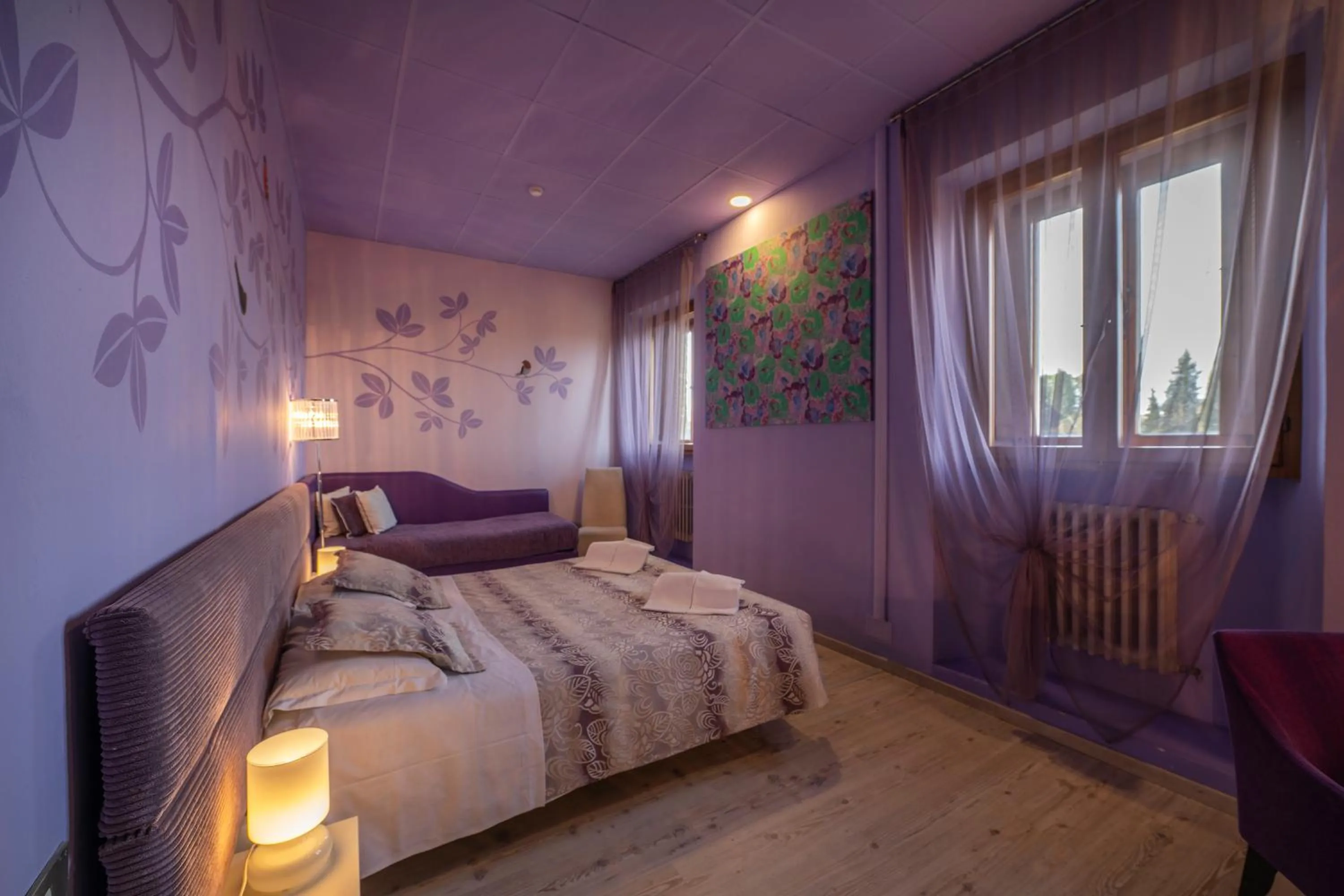 Bedroom, Bed in Hotel Palazzo Renieri - 3stelle S