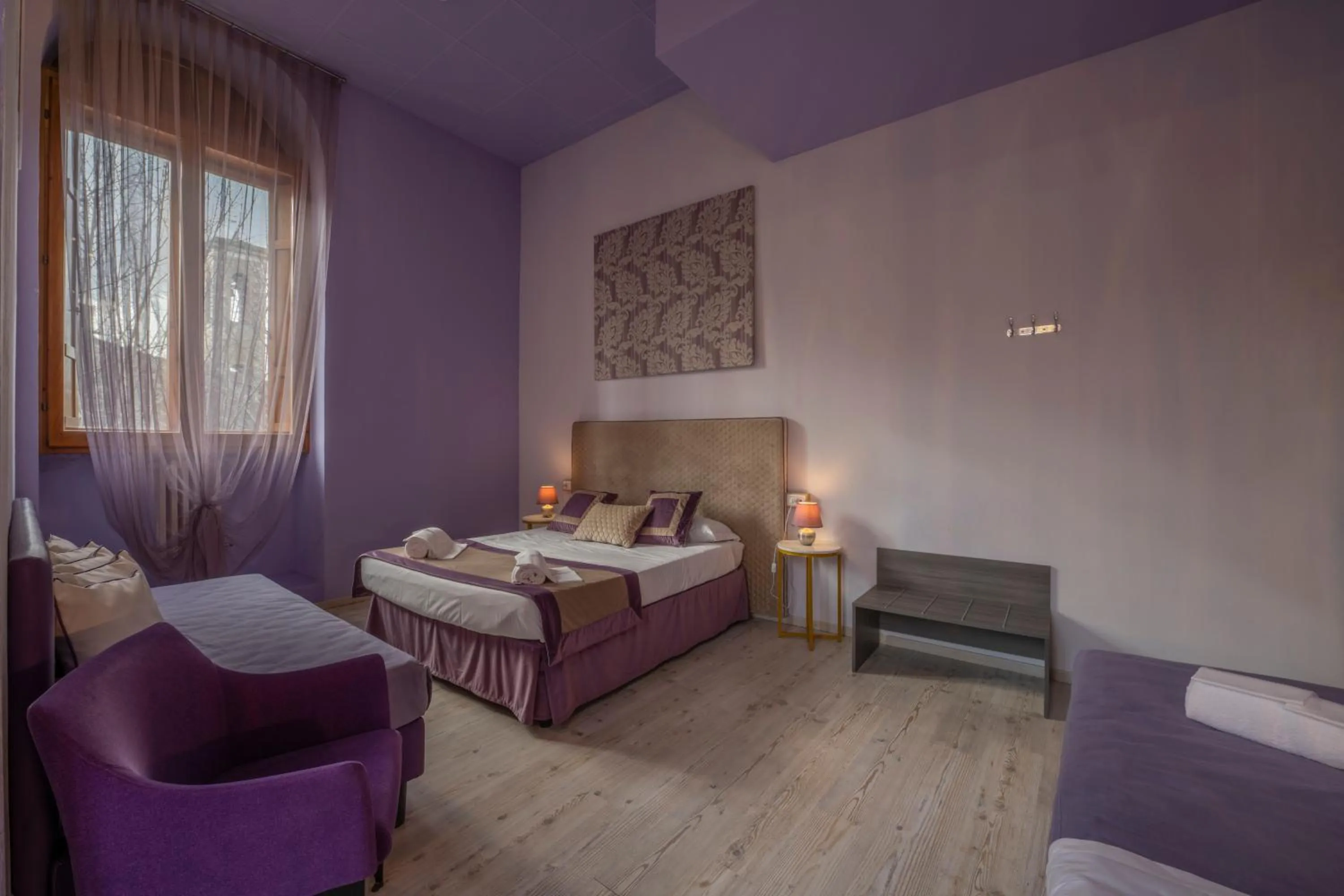 Bedroom, Bed in Hotel Palazzo Renieri - 3stelle S