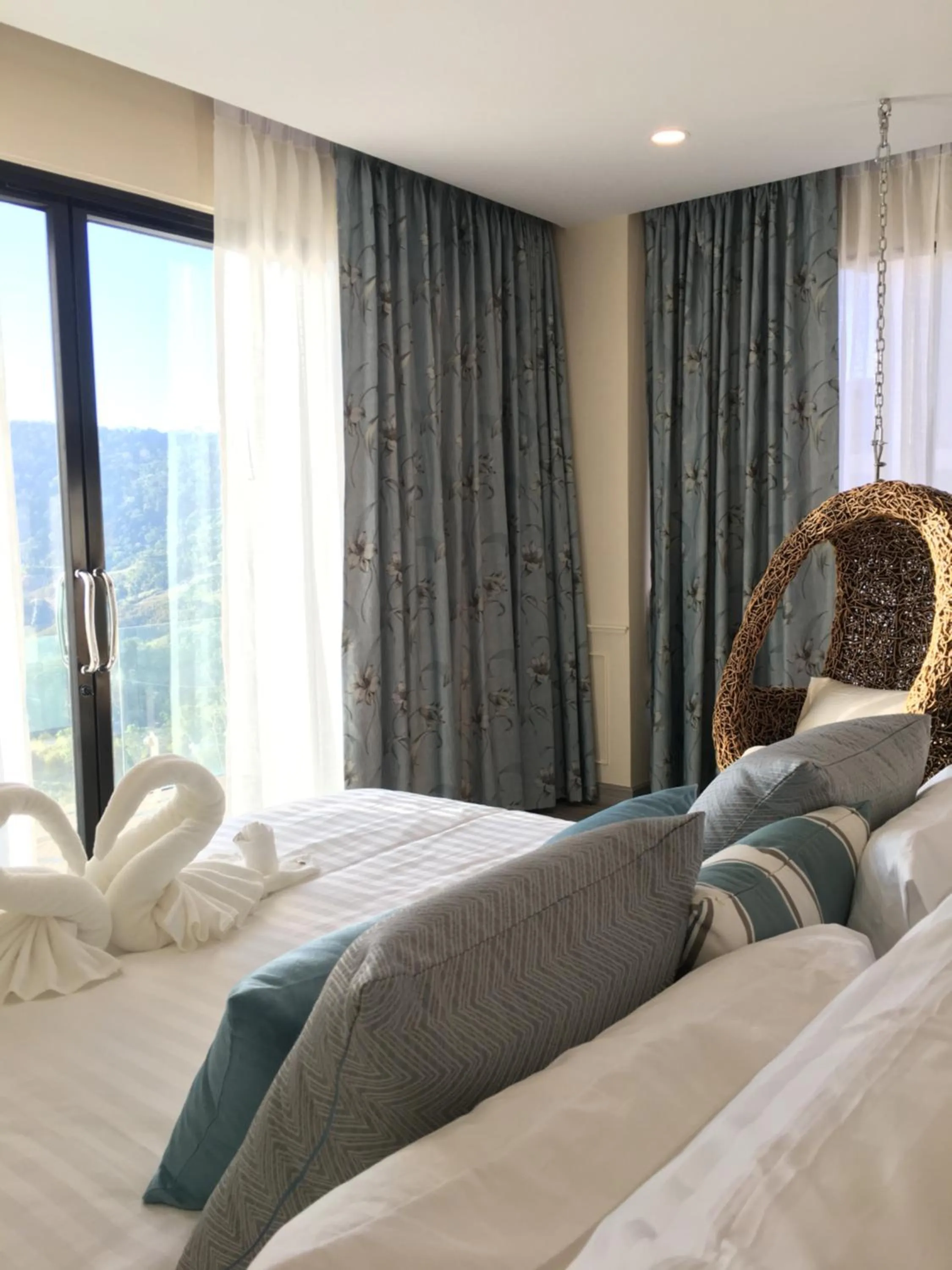 Bed in Grand Kokkod Khao Kho Resort