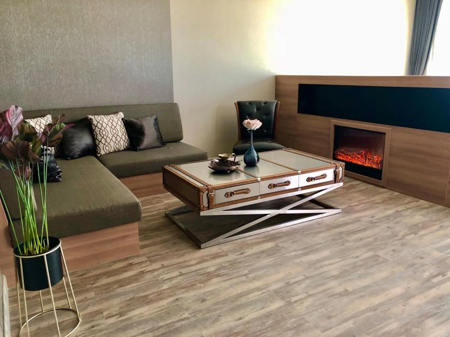 Living room in Grand Kokkod Khao Kho Resort