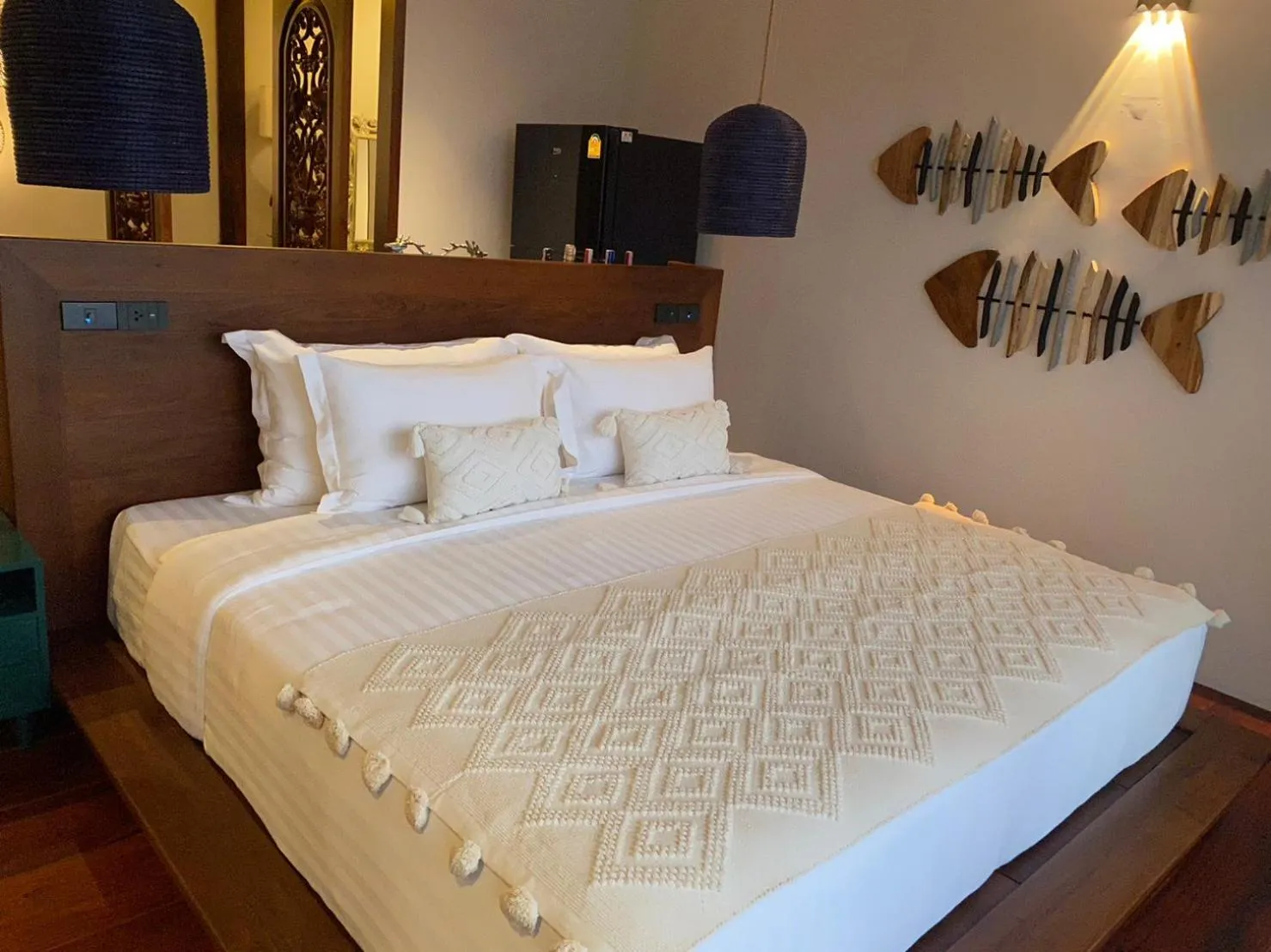 Bed in Grand Kokkod Khao Kho Resort