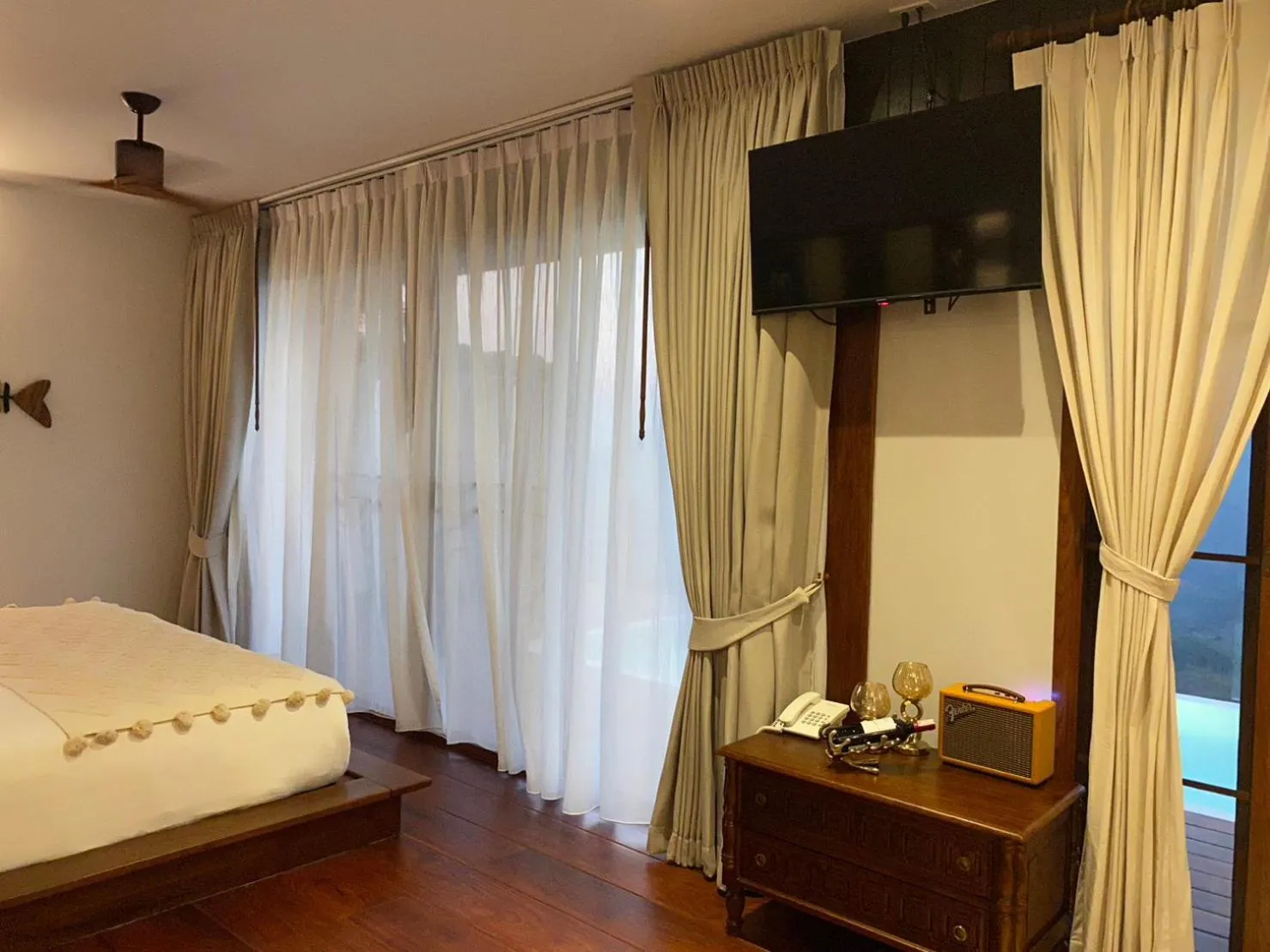 Bed in Grand Kokkod Khao Kho Resort