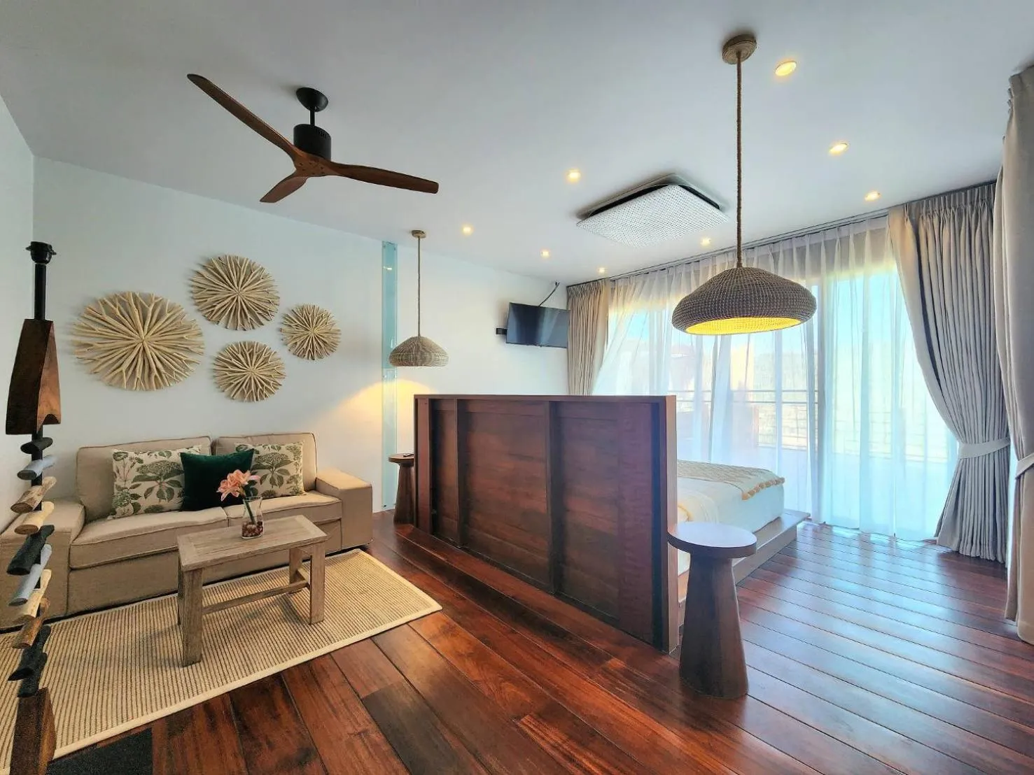 Bed in Grand Kokkod Khao Kho Resort