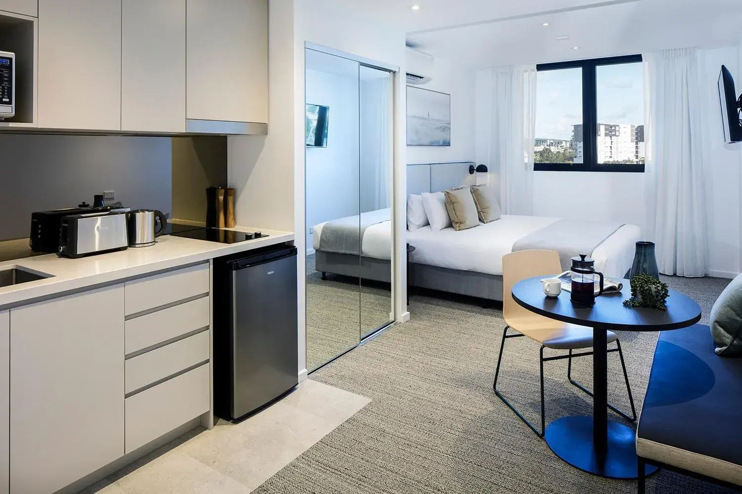 View (from property/room), Bed in Quest Robina View (from property/room), Bed in Quest Robina