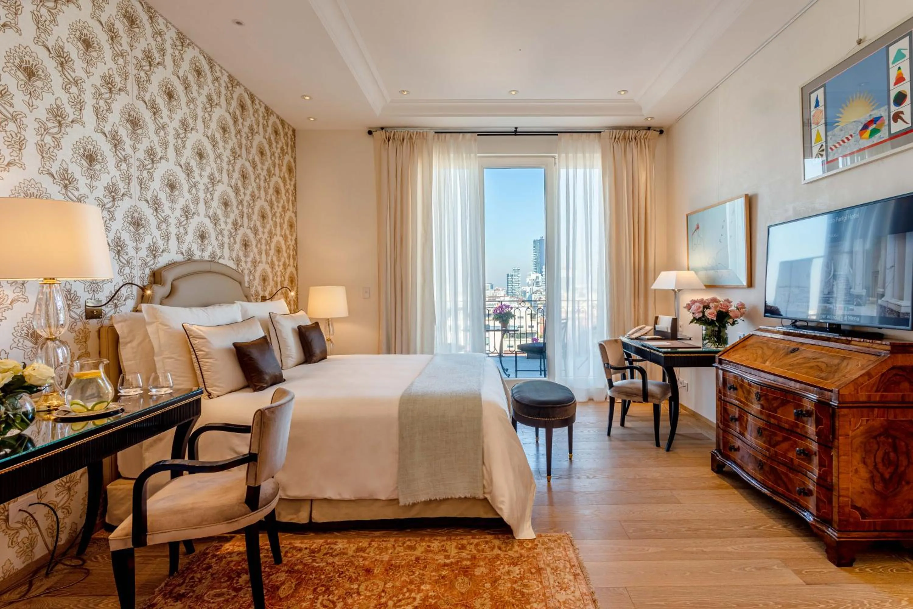 Bedroom, Bed in Palazzo Parigi Hotel & Grand Spa - LHW