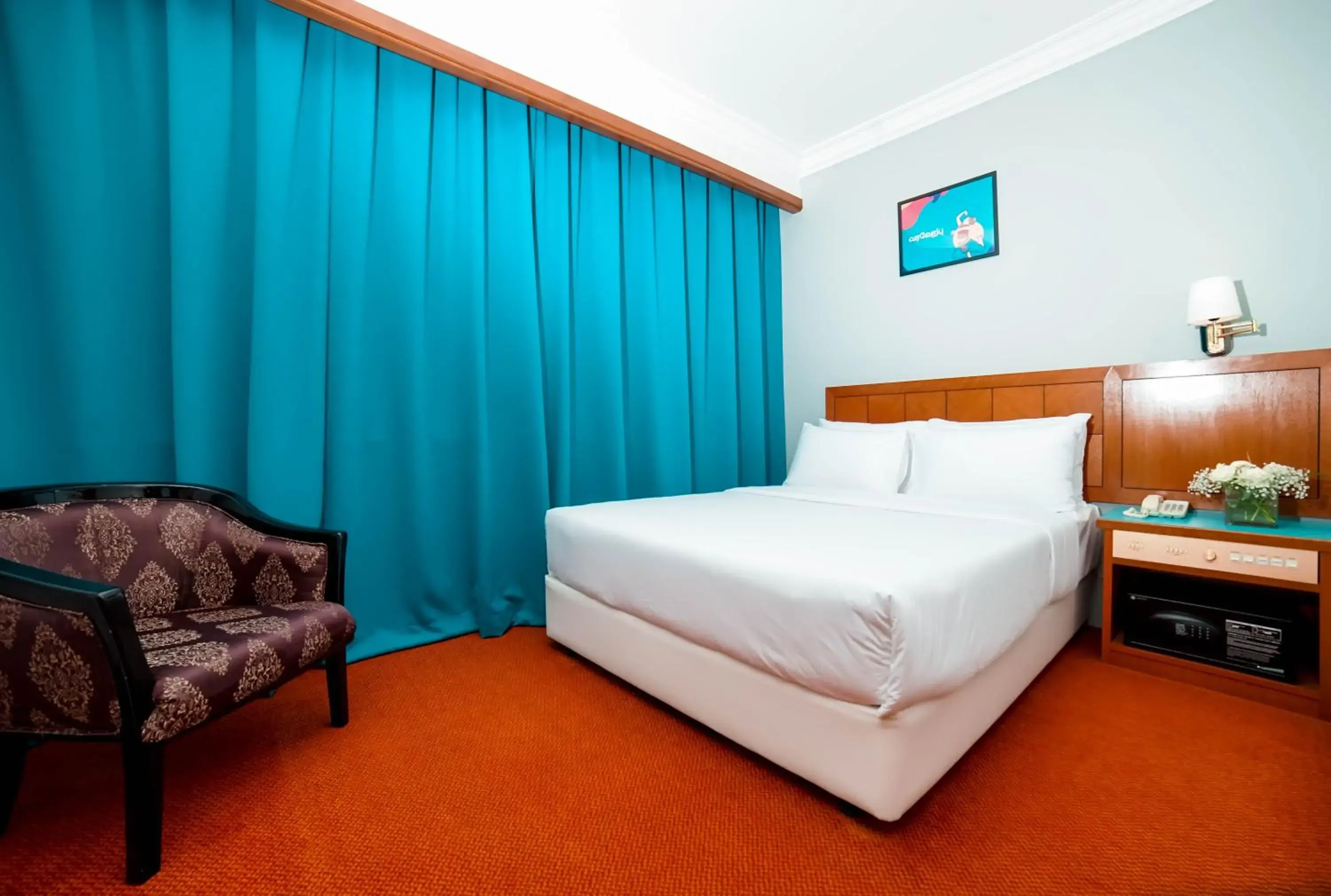 Bed in JO Hotel Johor Bahru Bed in JO Hotel Johor Bahru