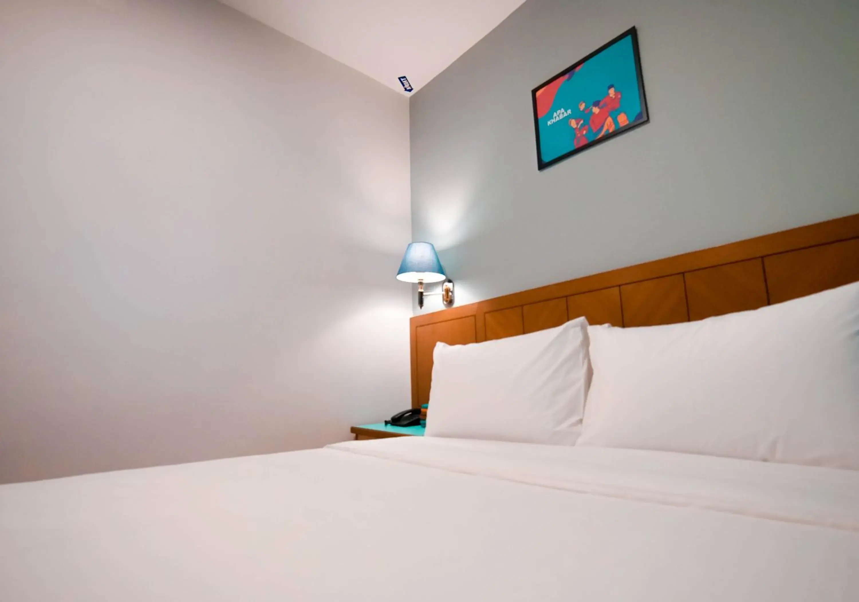 Bed in JO Hotel Johor Bahru Bed in JO Hotel Johor Bahru