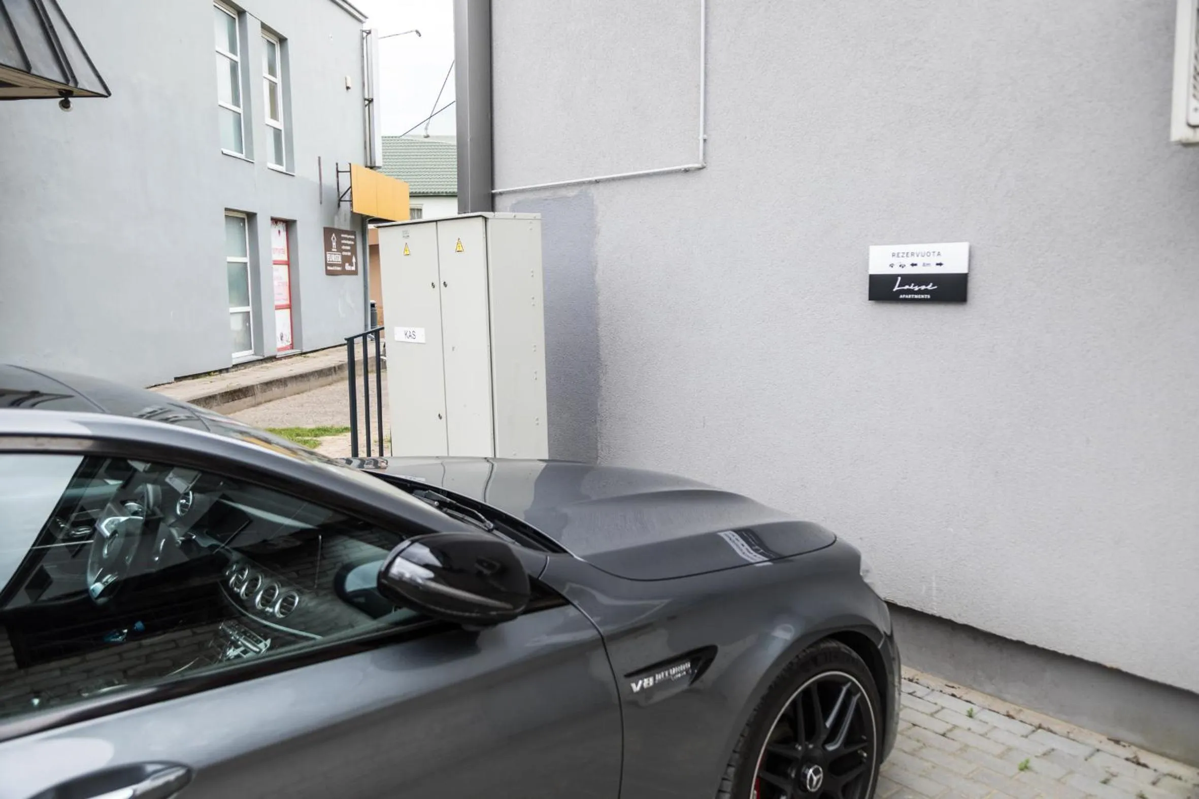 Parking in Apartment Hotel Laisve