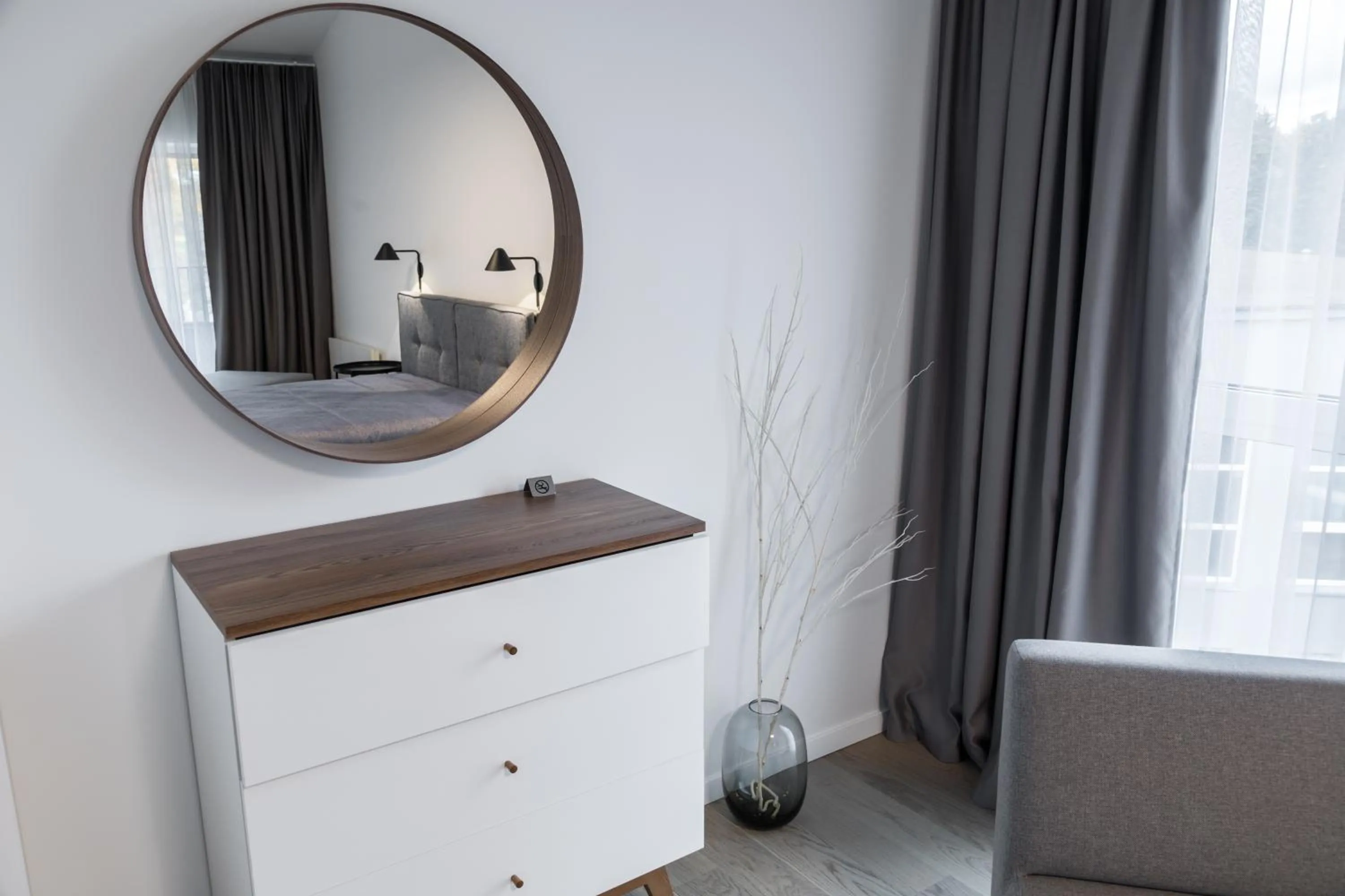 Bedroom in Apartment Hotel Laisve