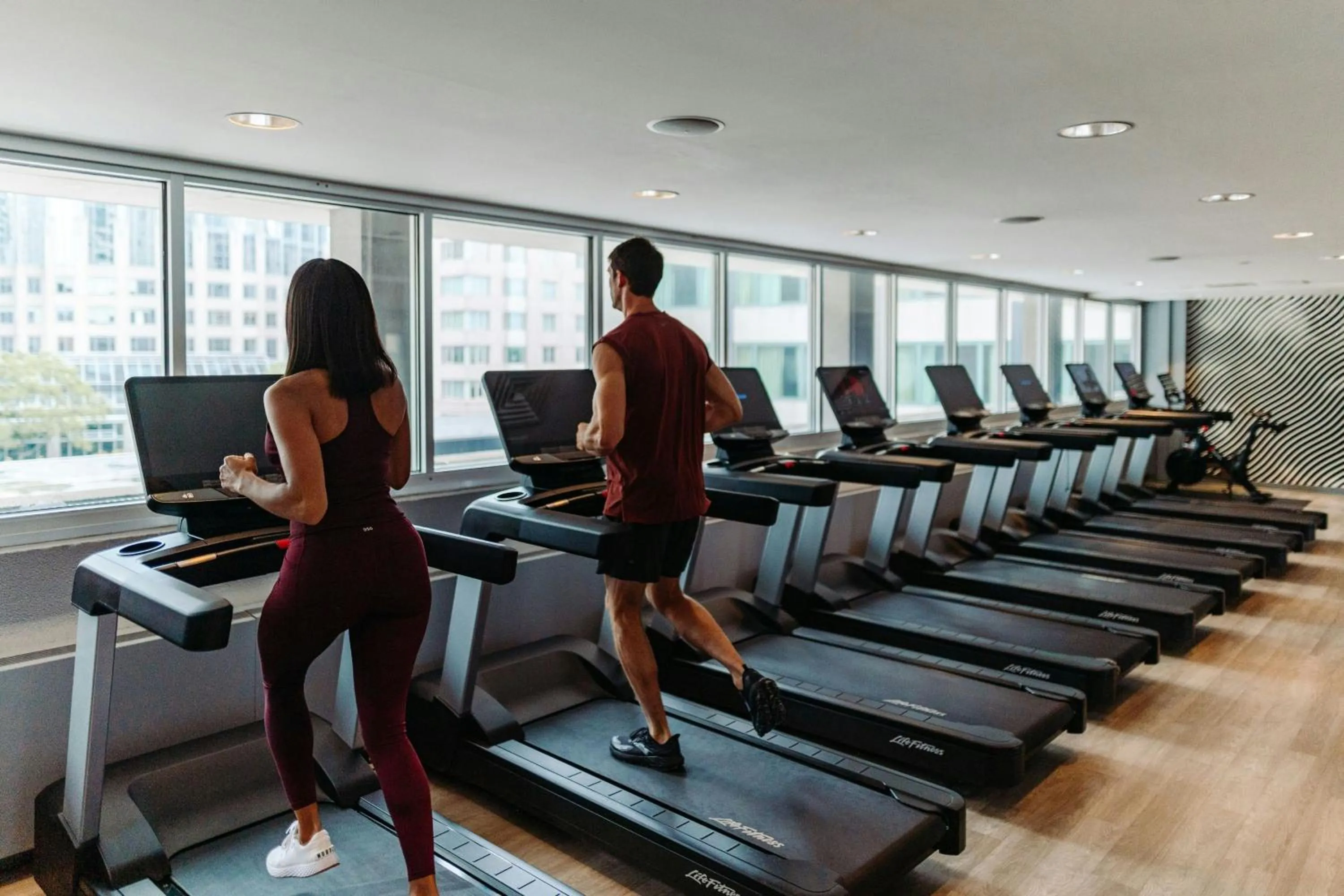 Fitness centre/facilities in Sheraton Boston Hotel