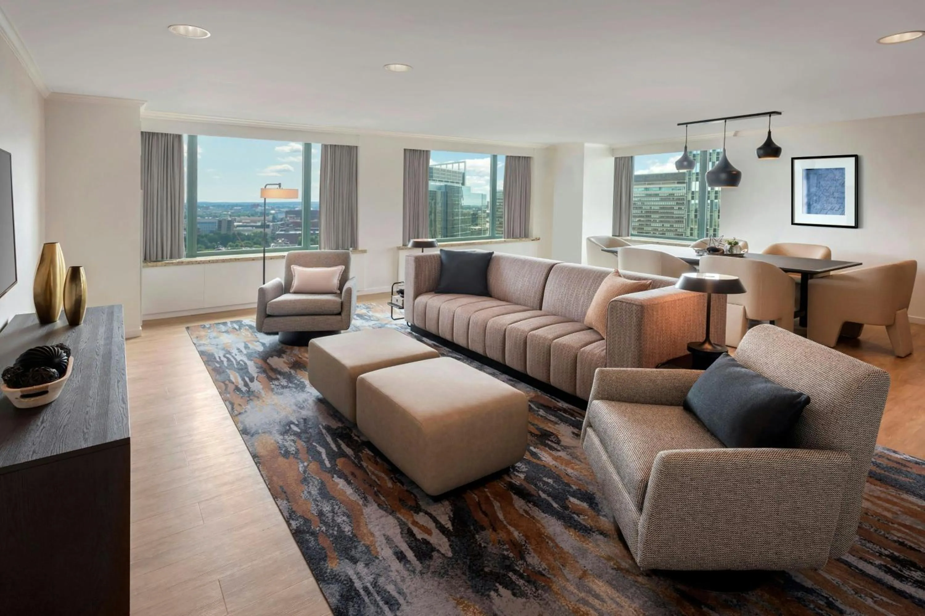 Photo of the whole room in Sheraton Boston Hotel