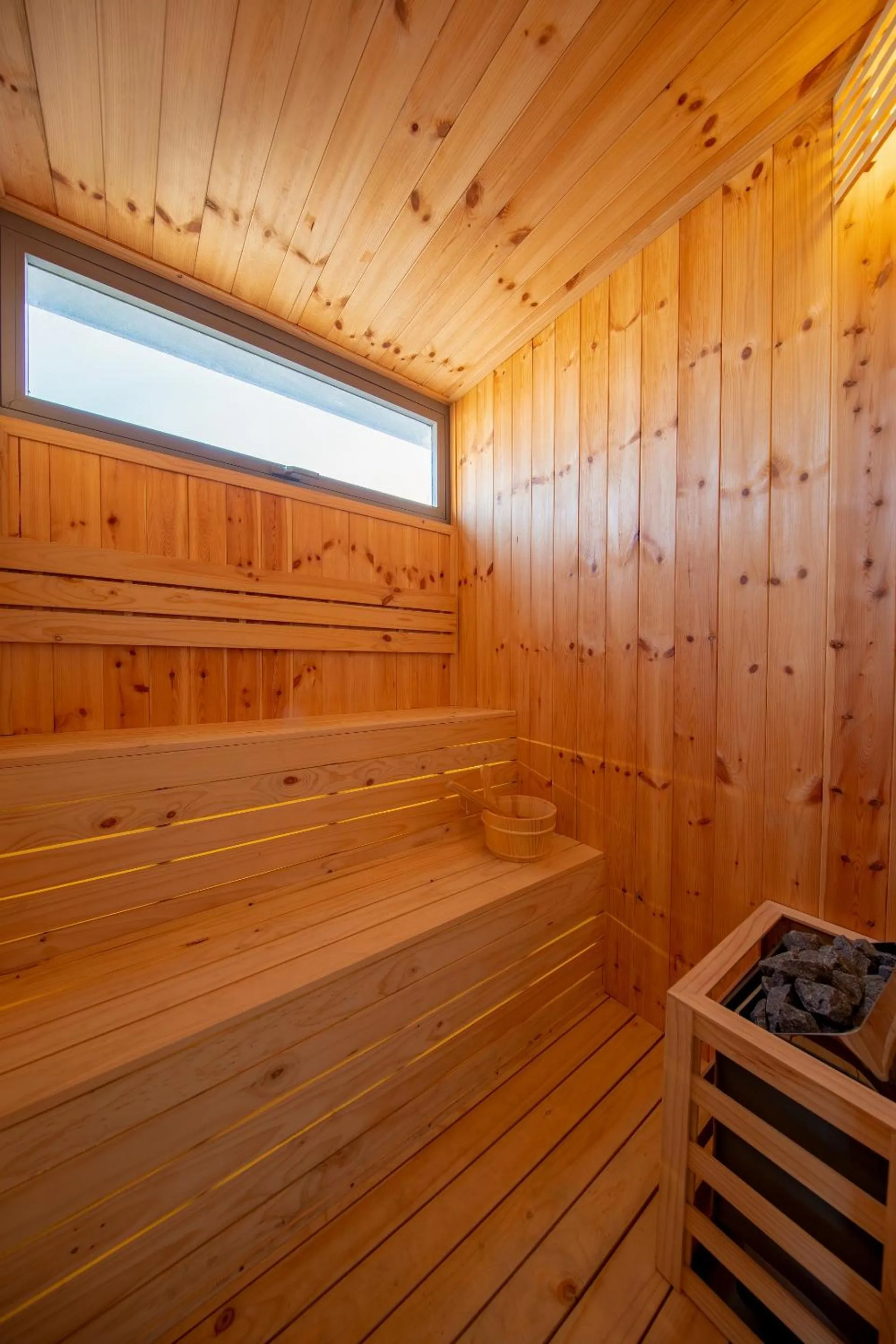 Sauna in Prana Boutique Hotel and Apartments