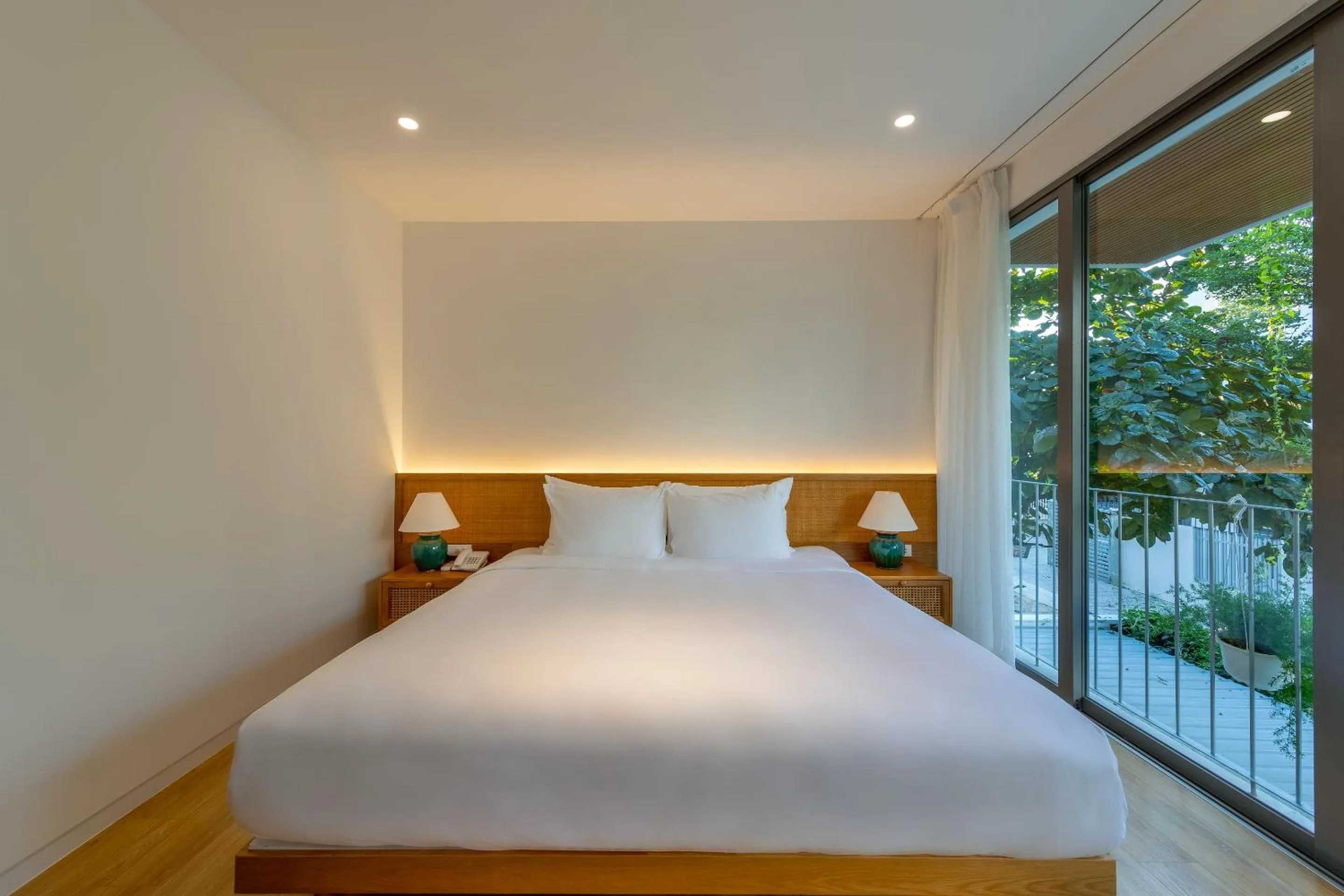 Bed in Prana Boutique Hotel and Apartments