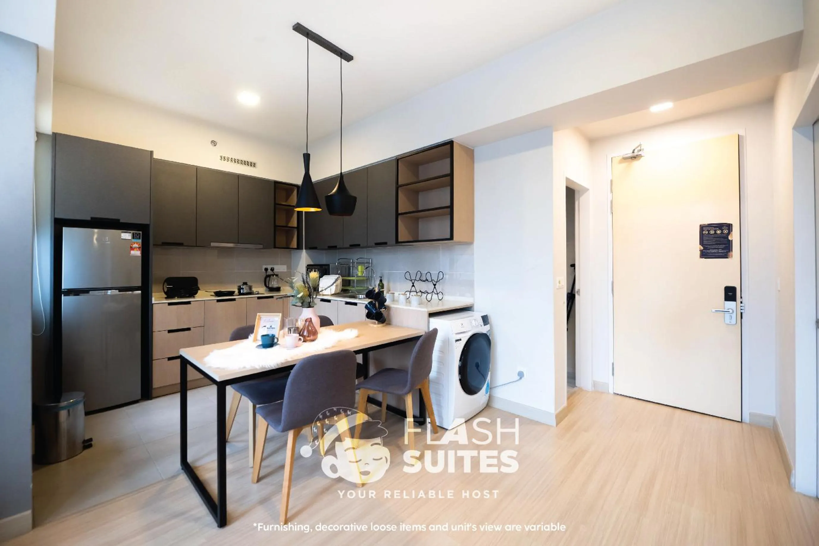 Kitchen or kitchenette in Windmill Upon Hills Premium Suites Genting Highland