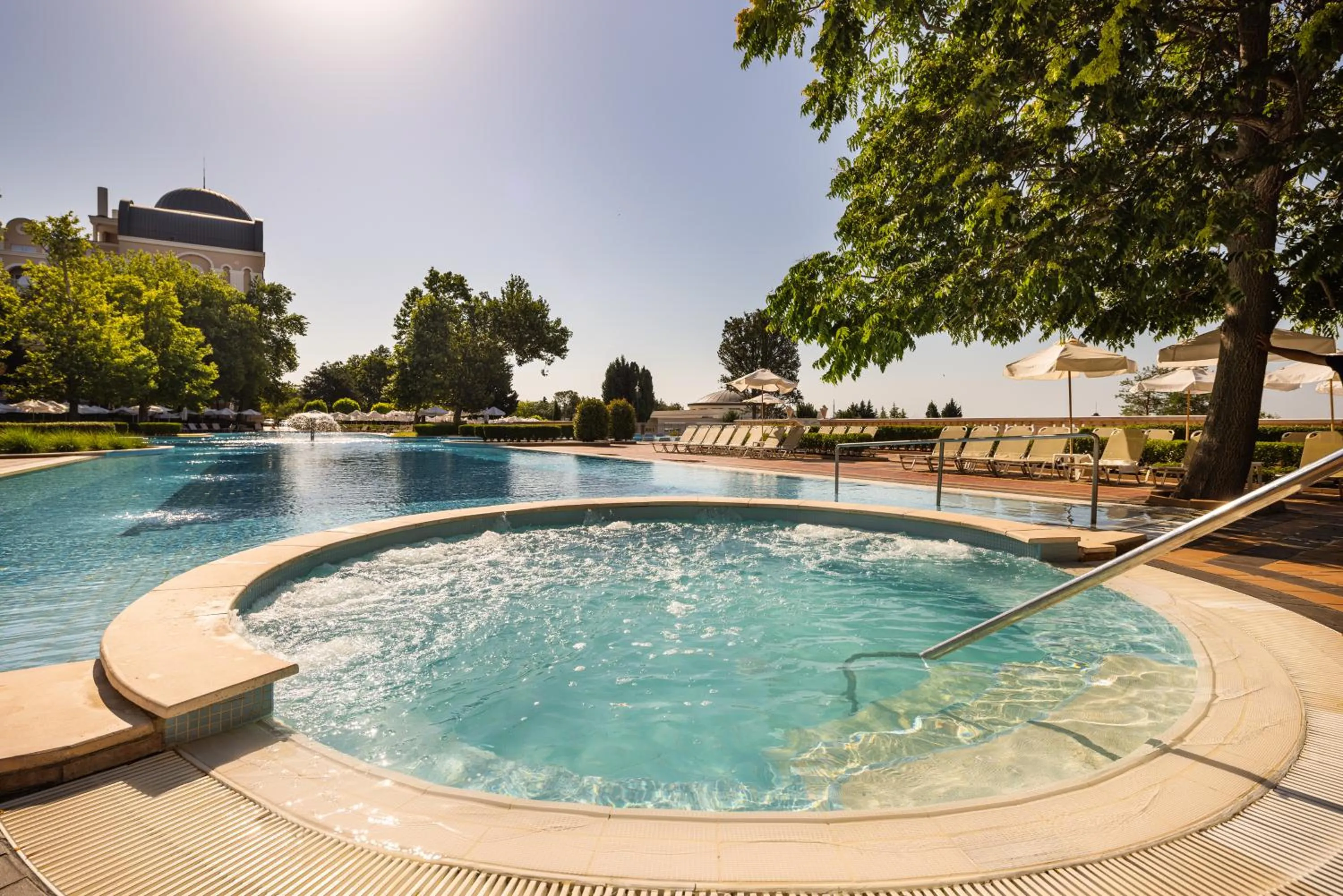 Swimming pool in Dreams Sunny Beach Resort and Spa - Premium All Inclusive