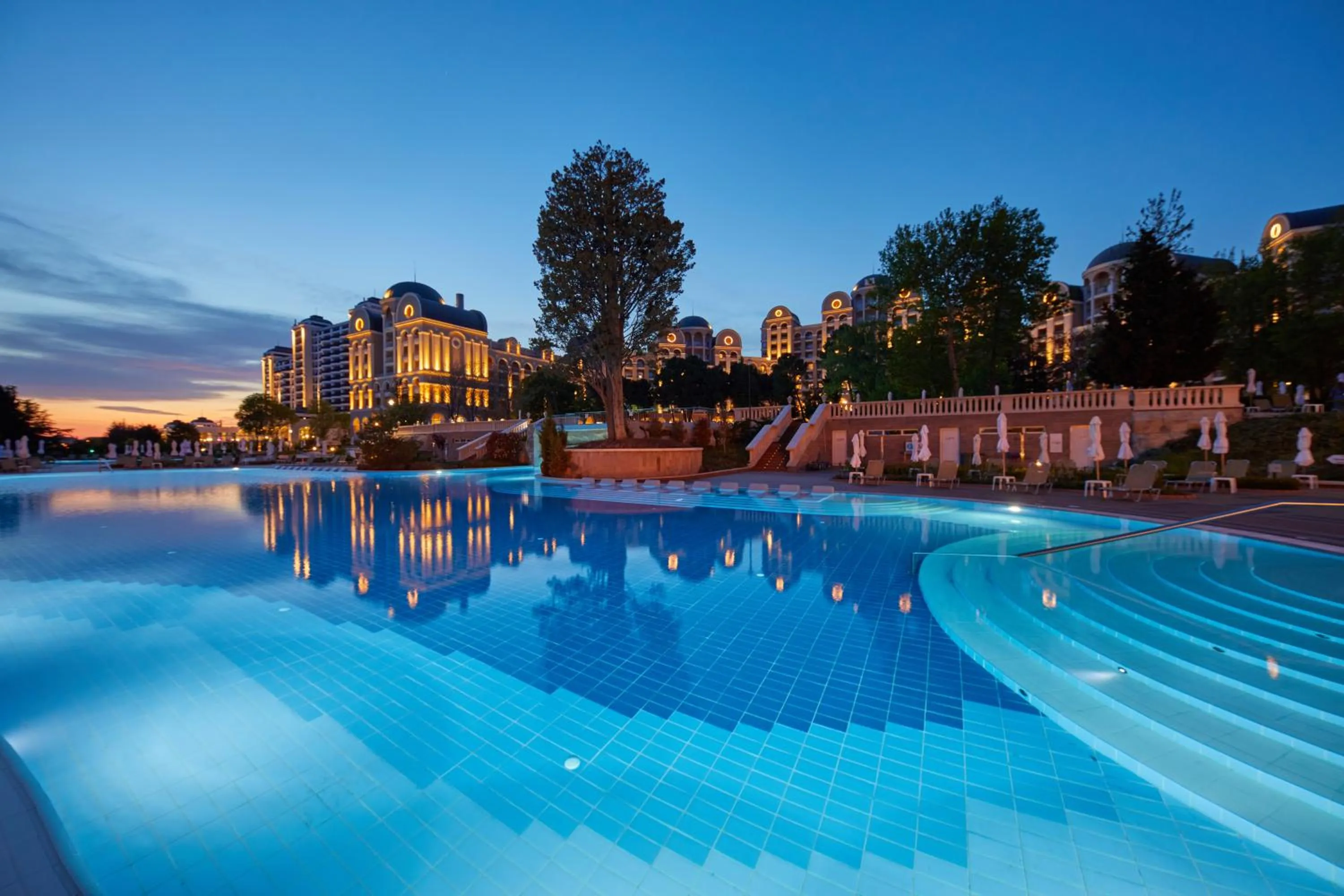 Pool view in Dreams Sunny Beach Resort and Spa - Premium All Inclusive