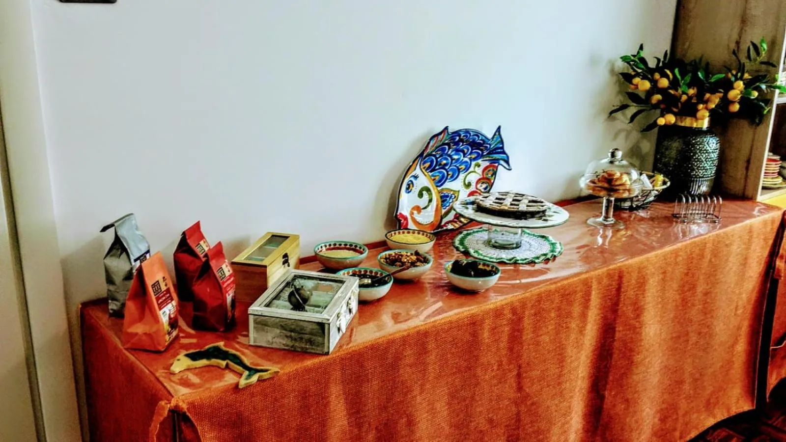 Breakfast in Ostia Lido Central Rooms