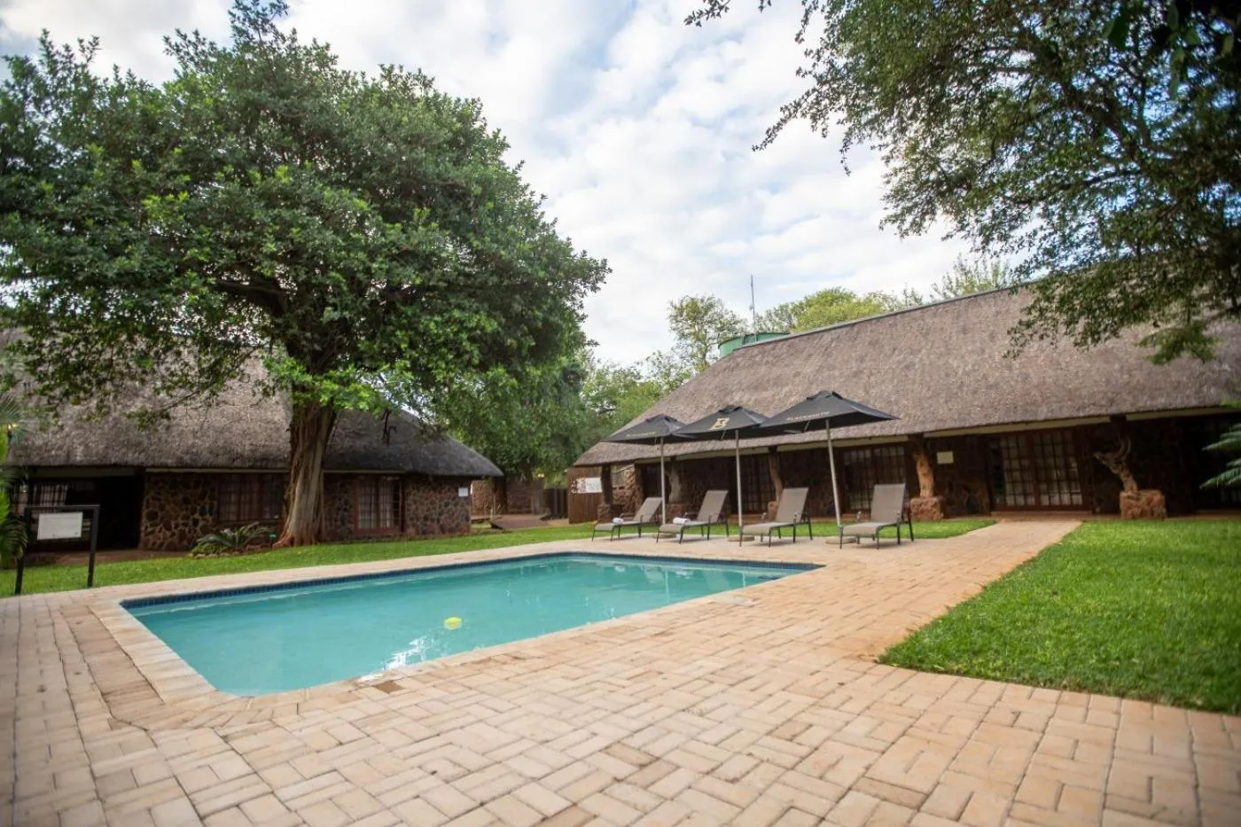 Inner courtyard view in Kilima Private Game Reserve & Spa